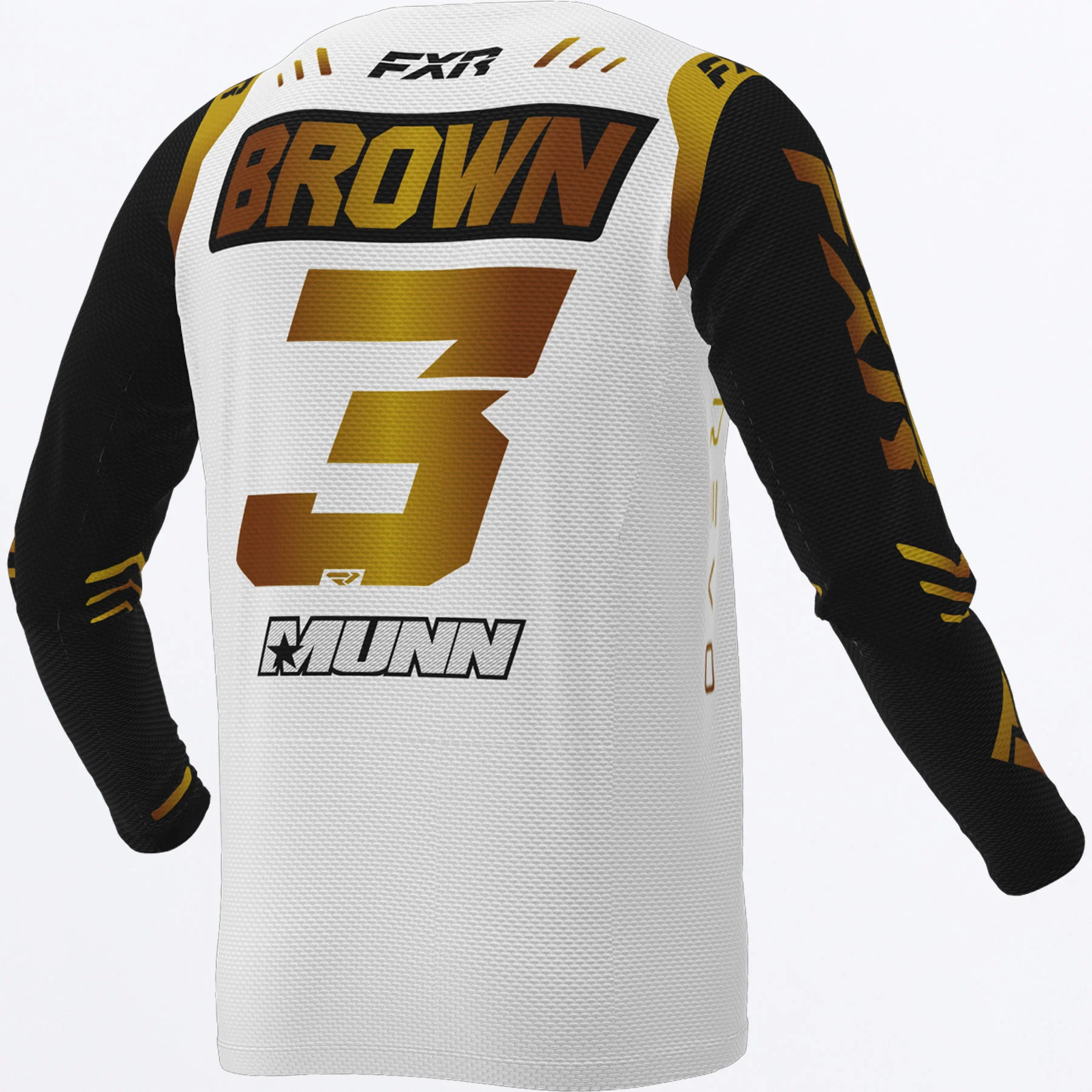 Brown Race Replica MX Jersey - Image 4