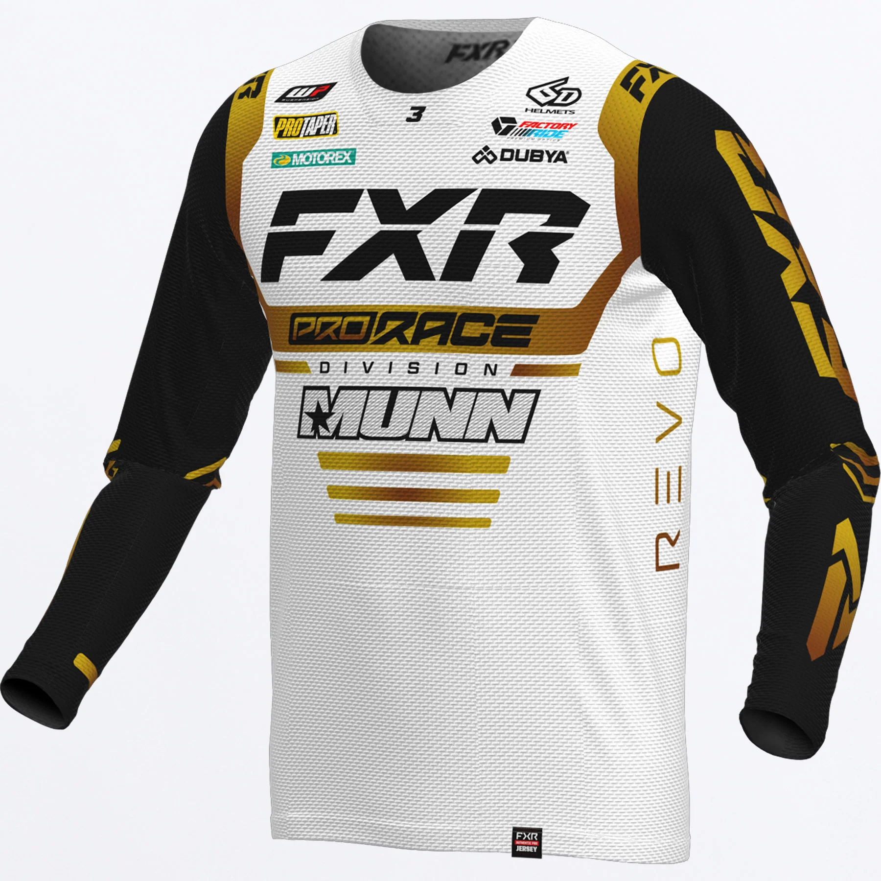 Brown Race Replica MX Jersey - Image 5