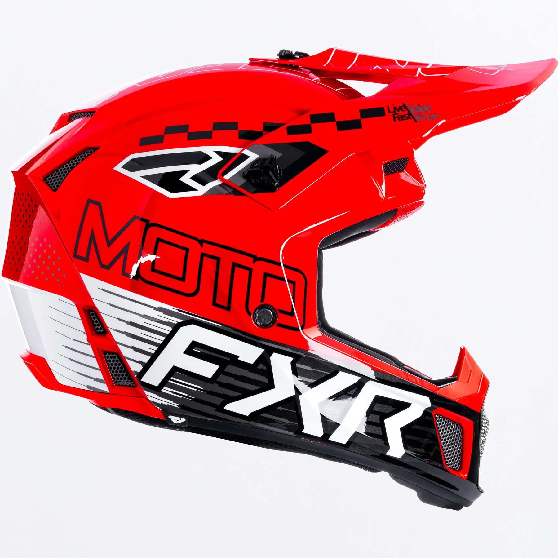 Clutch Race Div MX Helmet - Image 15