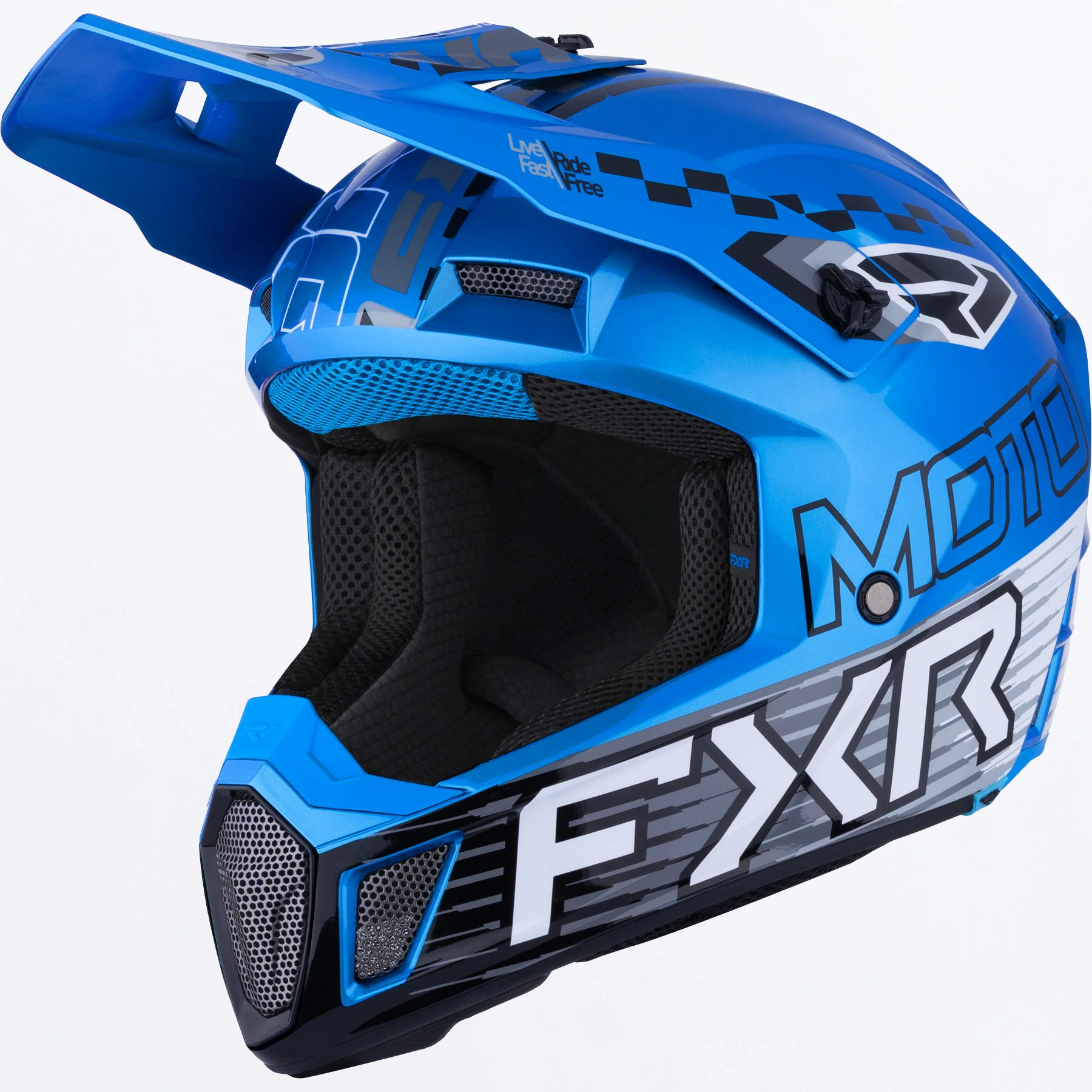 Clutch Race Div MX Helmet - Image 17