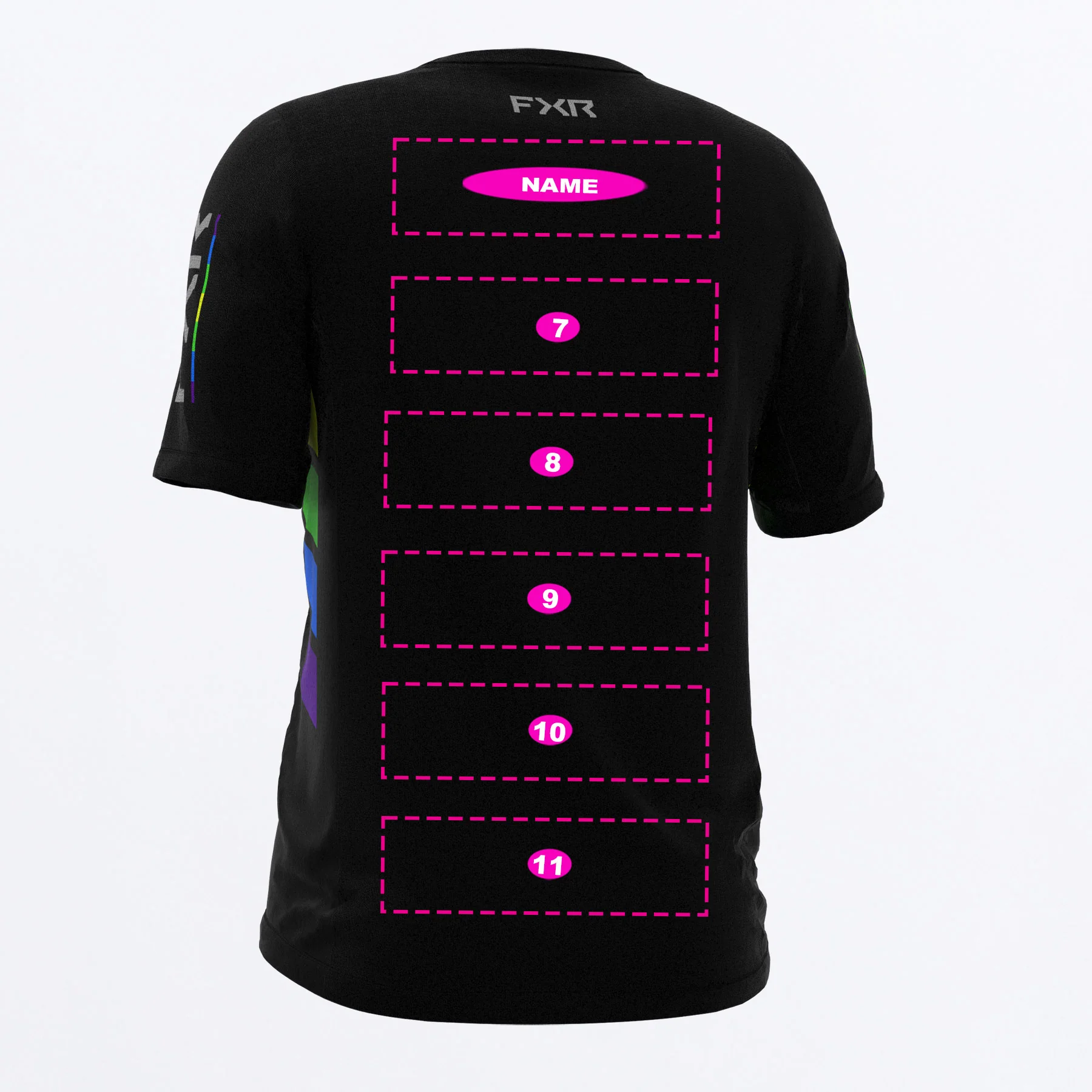 Custom M ProFlex UPF SS Jersey - Image 3