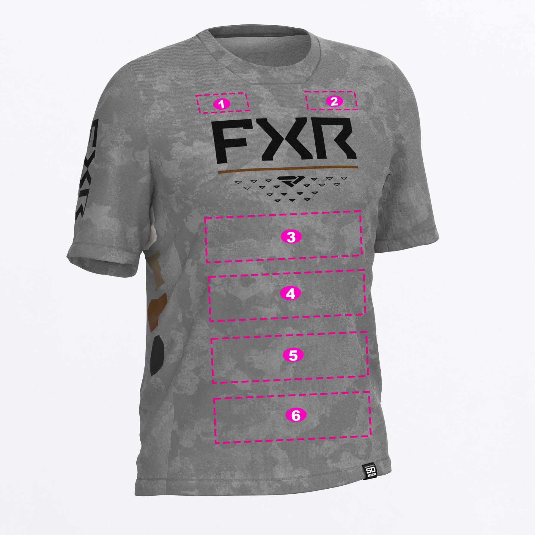 Custom M ProFlex UPF SS Jersey - Image 4