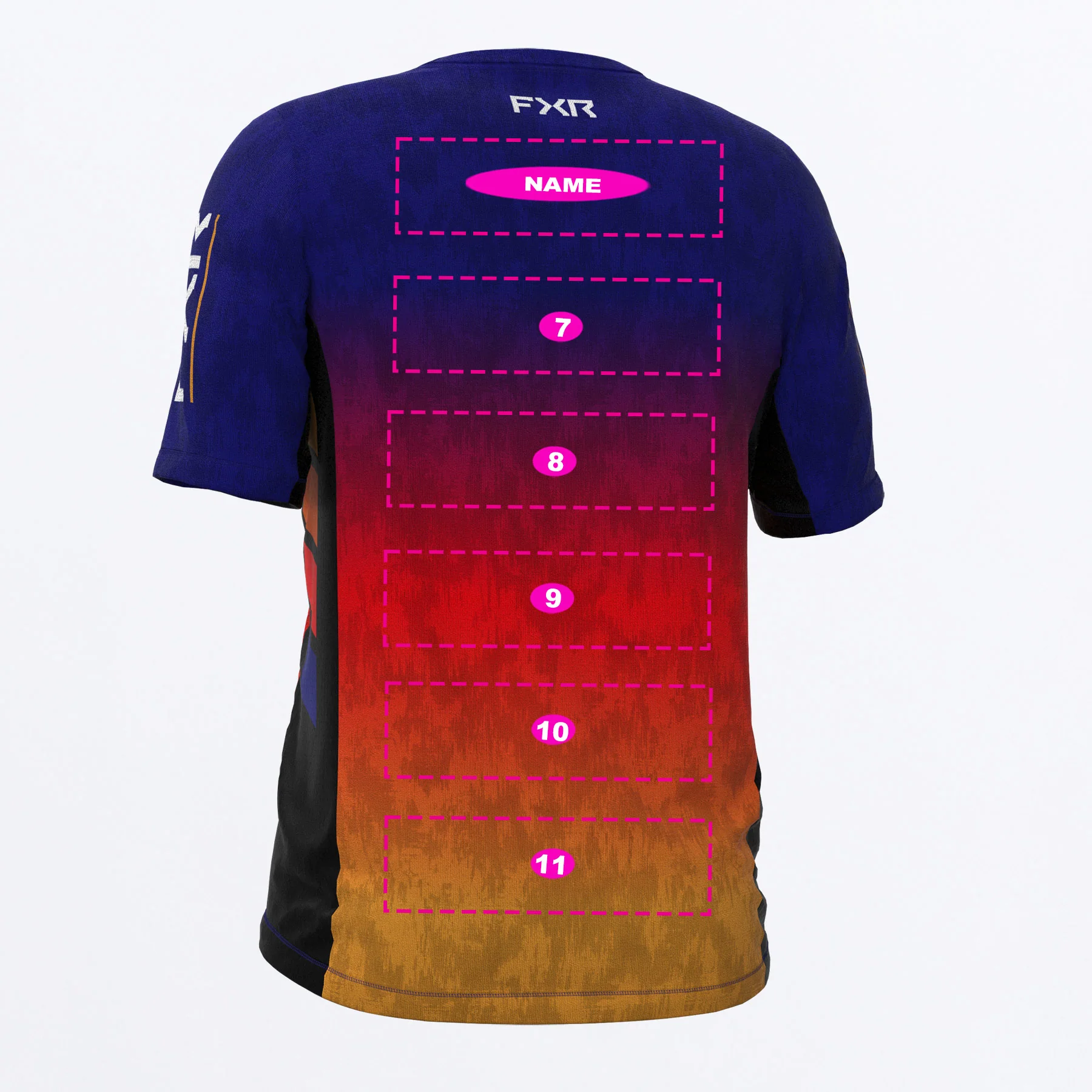 Custom M ProFlex UPF SS Jersey - Image 9