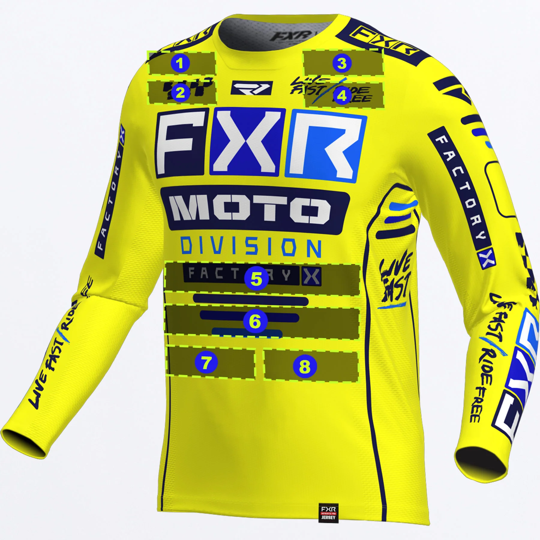 Custom Podium Pro Gladiator MX Jersey