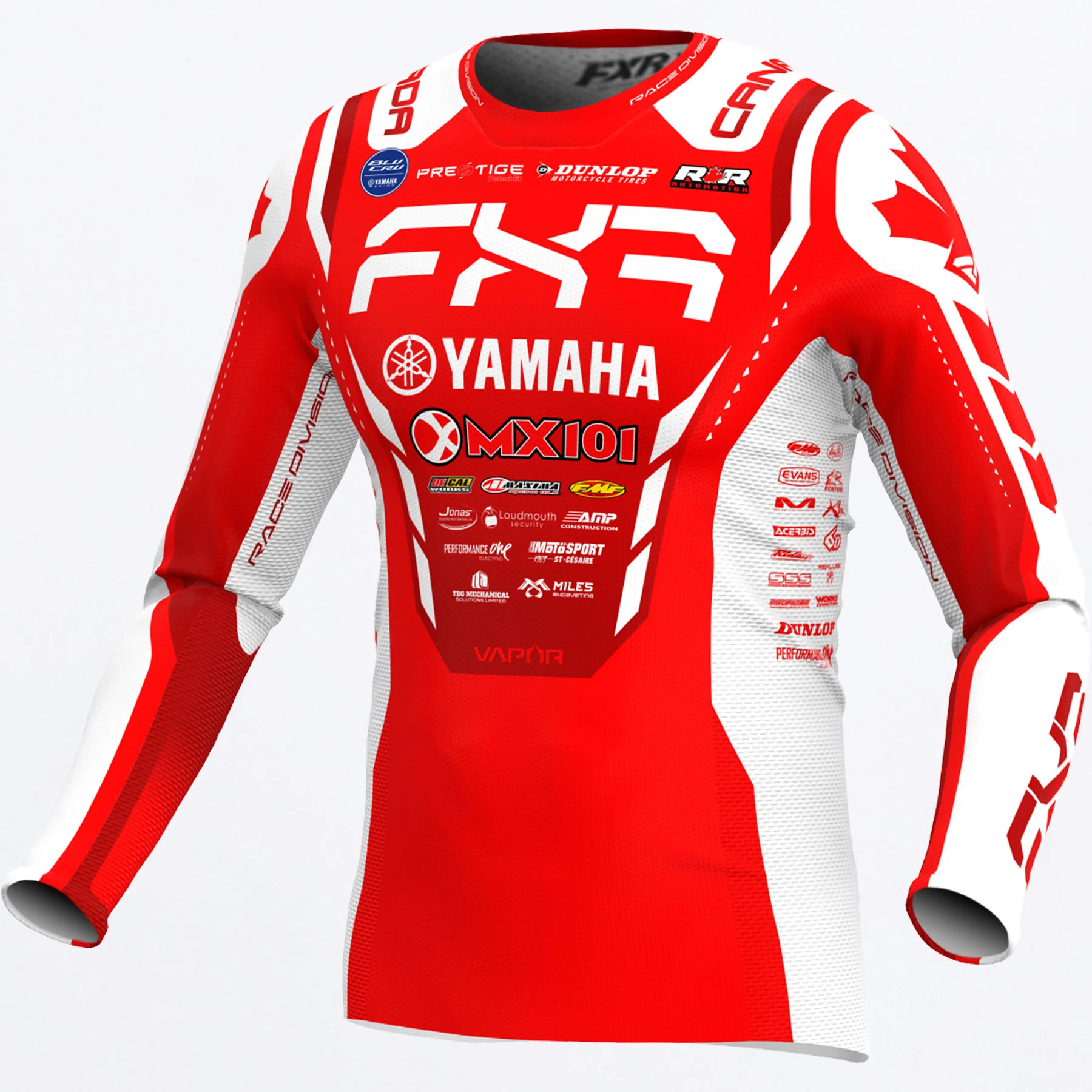 Custom Vapor Team Canada MX Jersey - Image 3