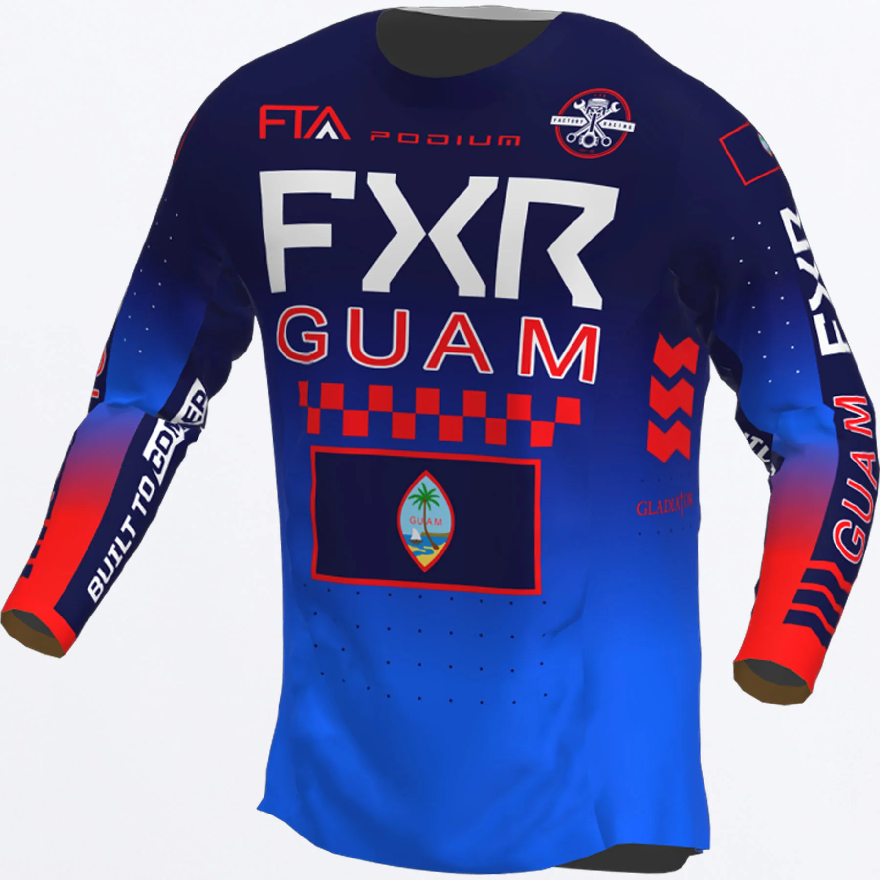 Guam Custom Revo MX Jersey - Image 3