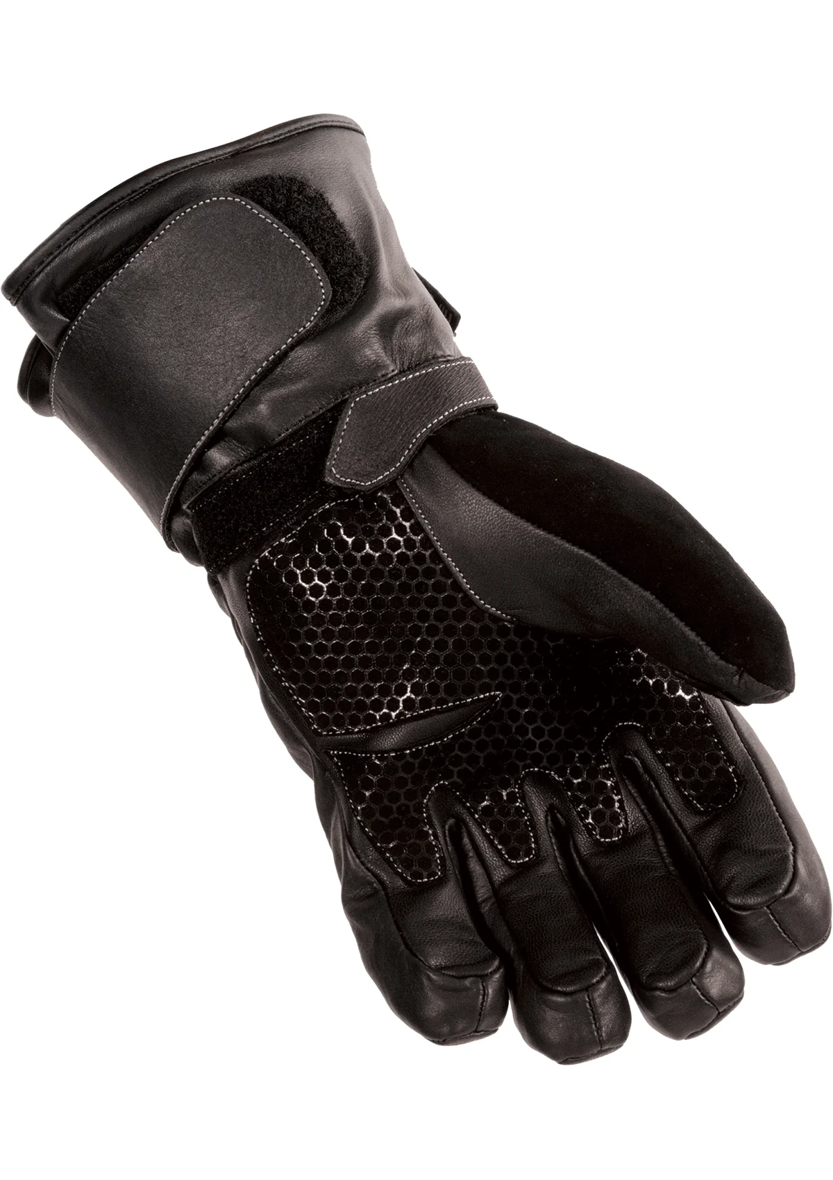Leather Short Cuff Gloves - Image 2