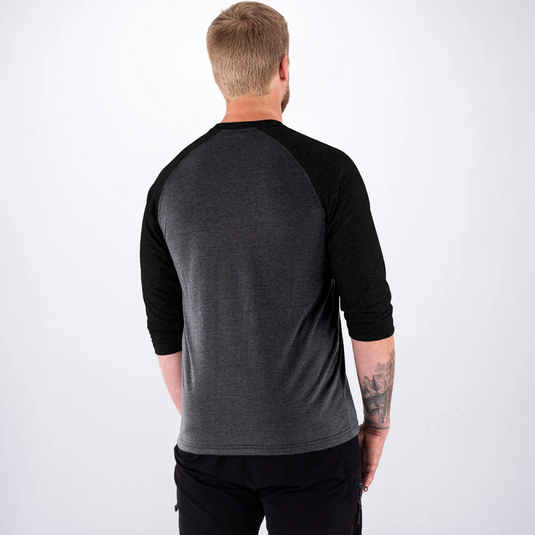 Men's Clutch Tech 3/4 Sleeve Shirt - Image 4