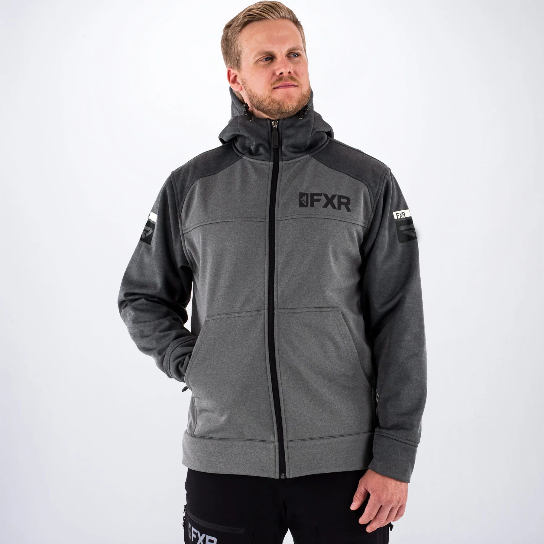 Men's Hydrogen Softshell Hoodie - Image 3
