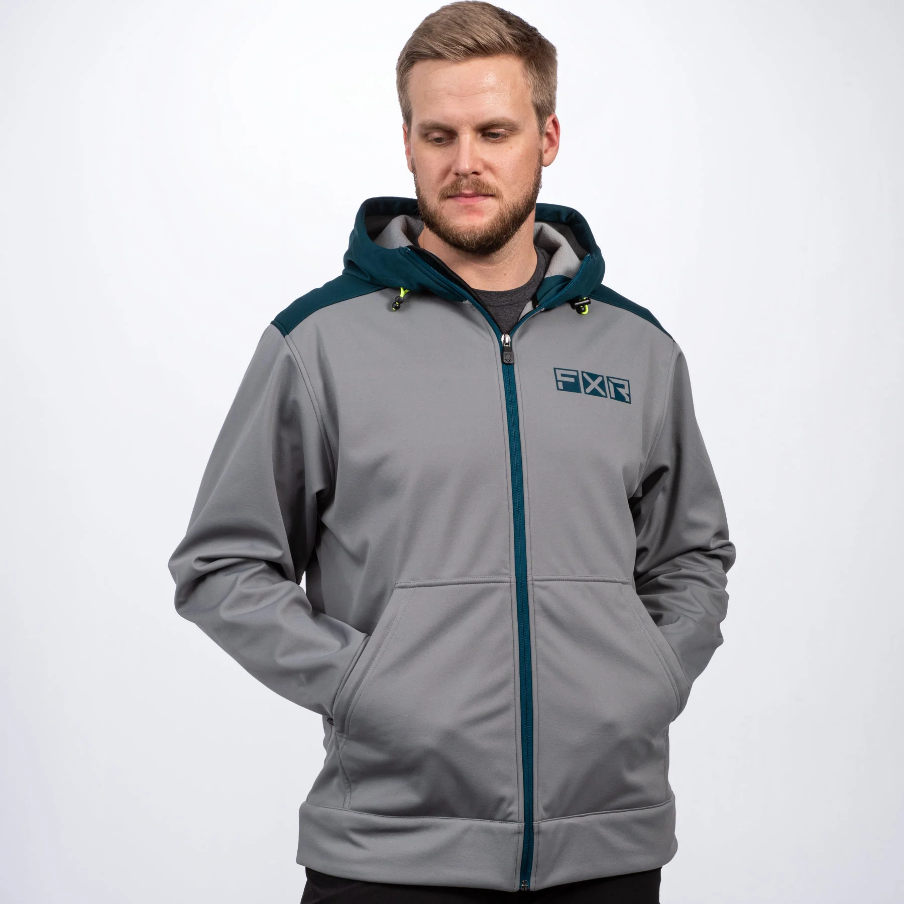 Men's Hydrogen Softshell Hoodie - Image 7