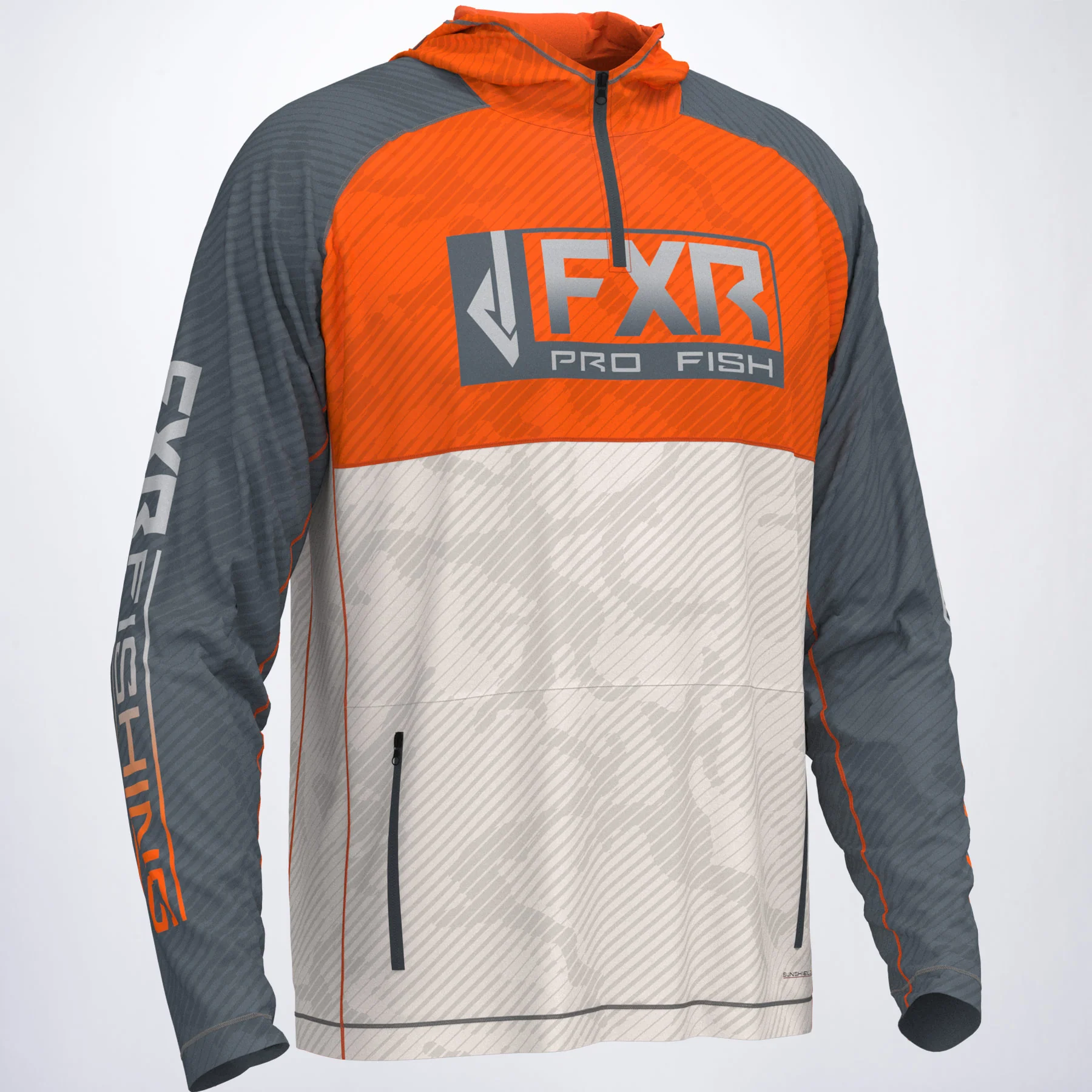 Men's Tournament Hybrid UPF Lite Pullover Hoodie - Image 2