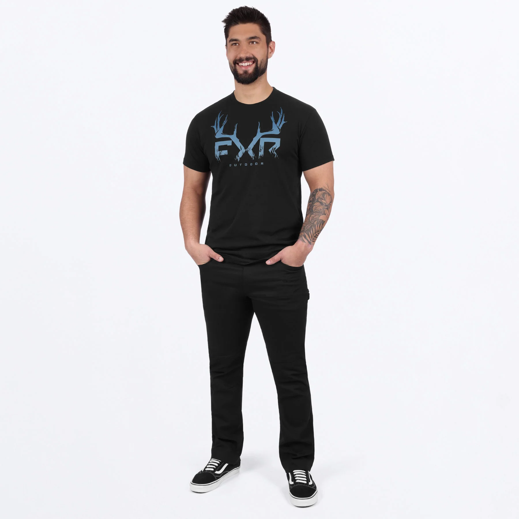 Men's Antler Premium T-Shirt - Image 3