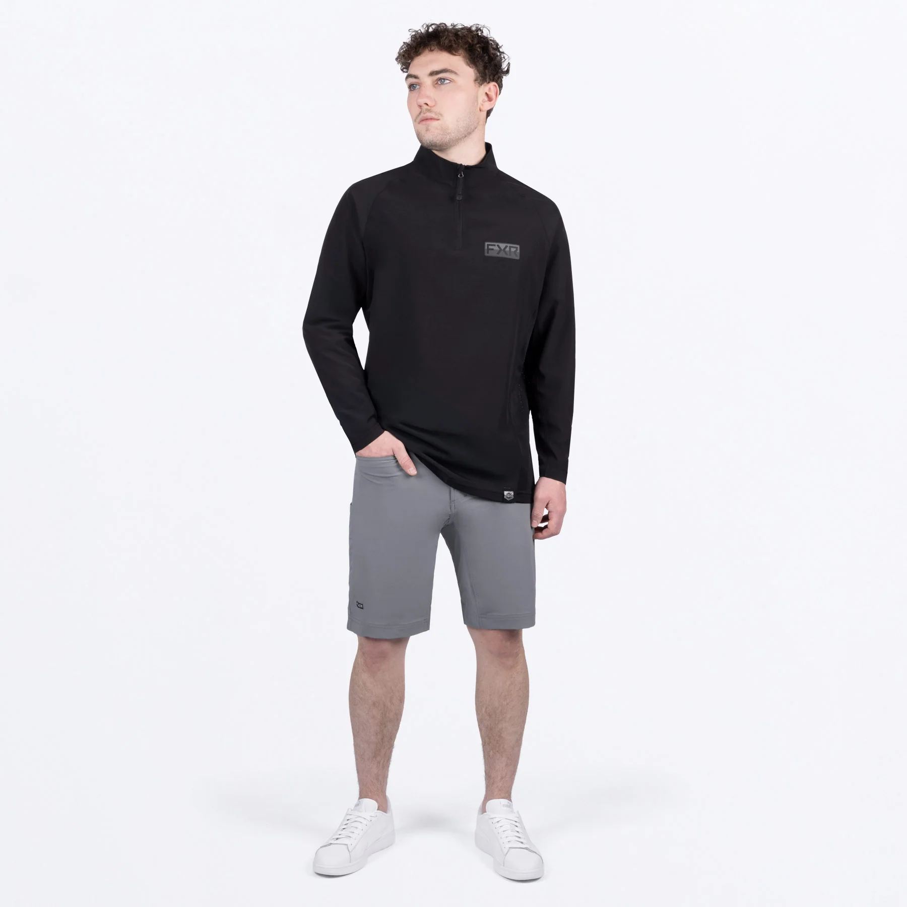 Men's Breeze UPF 1/4 Zip Longsleeve - Image 4