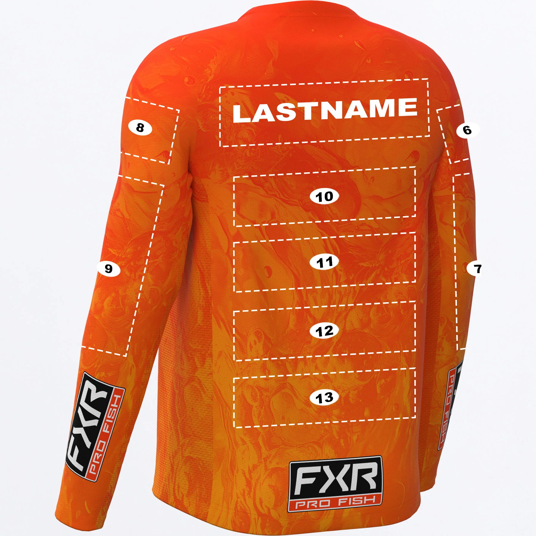 Men's Custom Derby Undertow Air UPF Longsleeve - Image 8