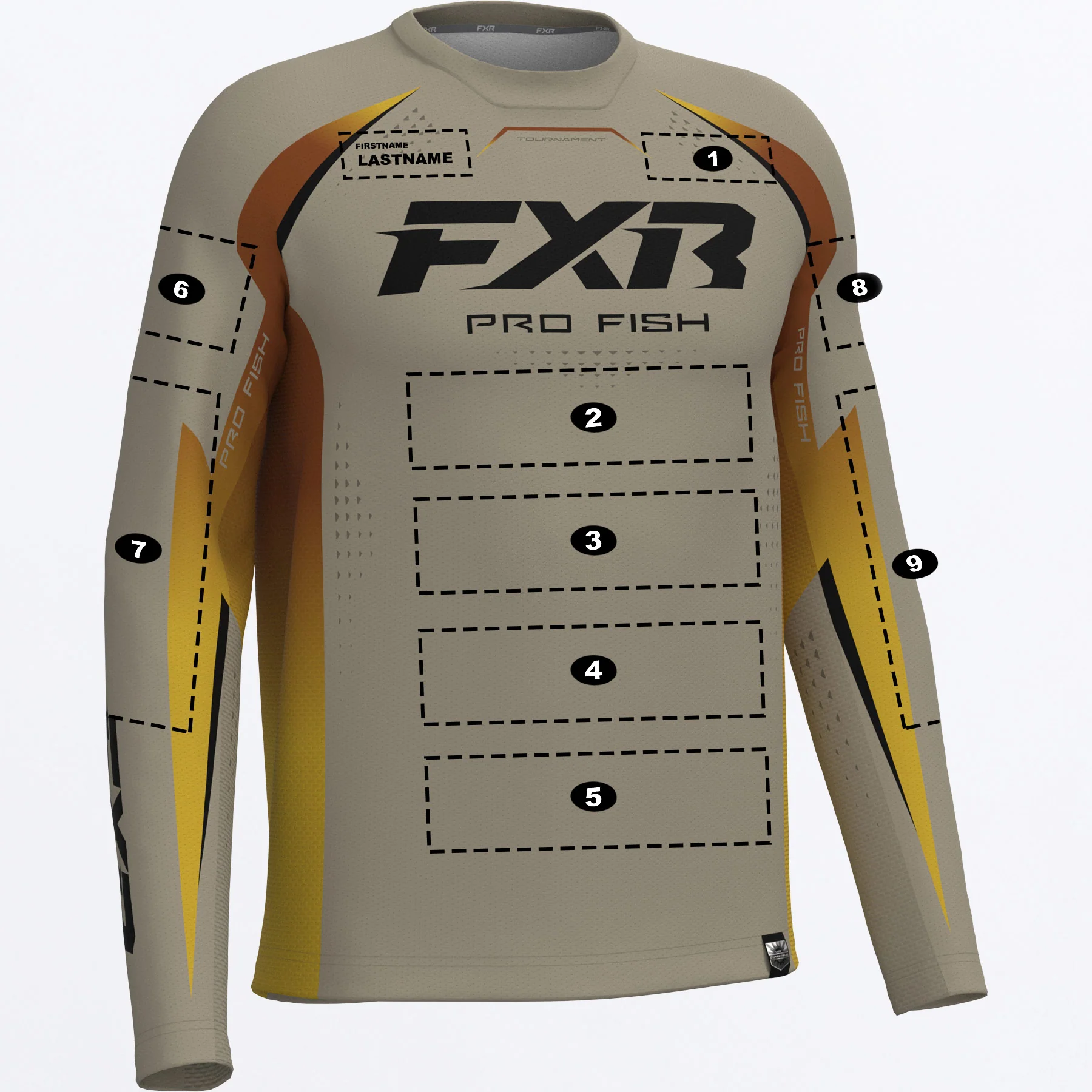 Men's Custom Tournament Air UPF Longsleeve - Image 7