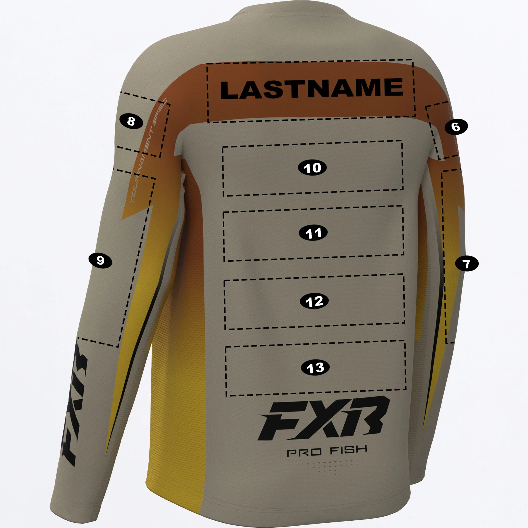 Men's Custom Tournament Air UPF Longsleeve - Image 8