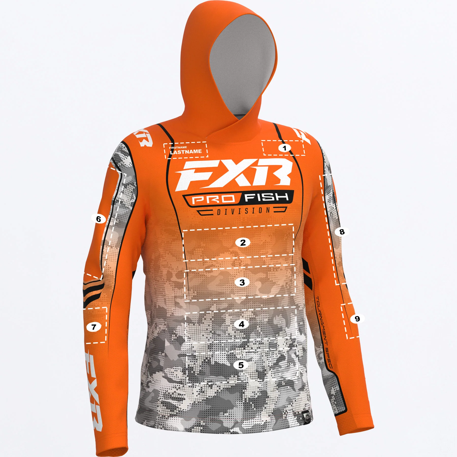 Men's Custom Tournament Air UPF Pullover Hoodie - Image 5