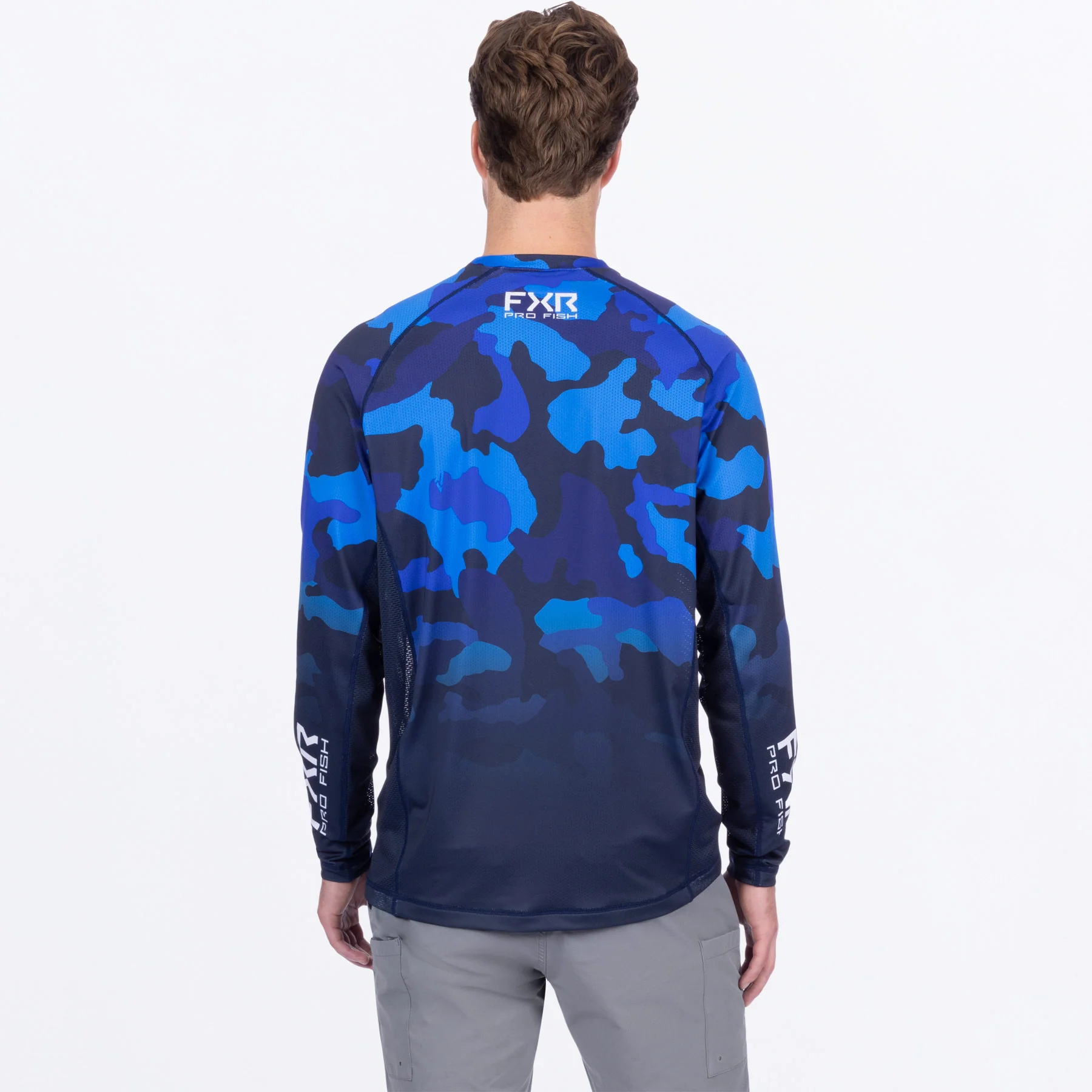 Men's Derby Camo Air UPF Longsleeve - Image 7