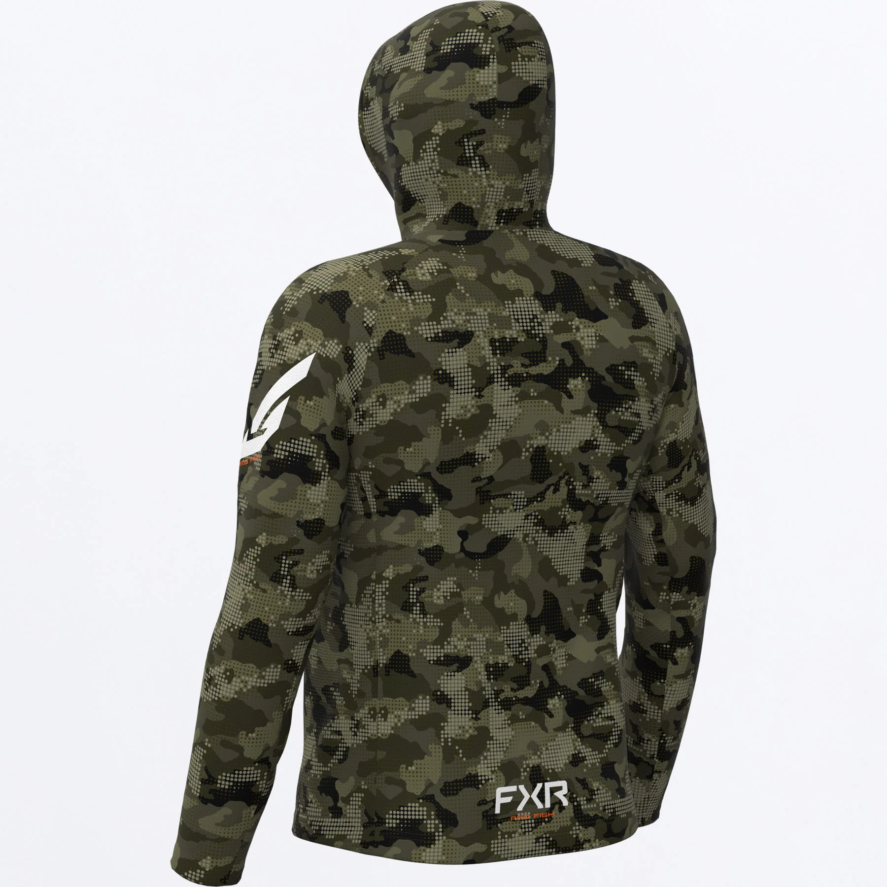 Men's Derby Drift Camo Air UPF Pullover Hoodie - Image 12