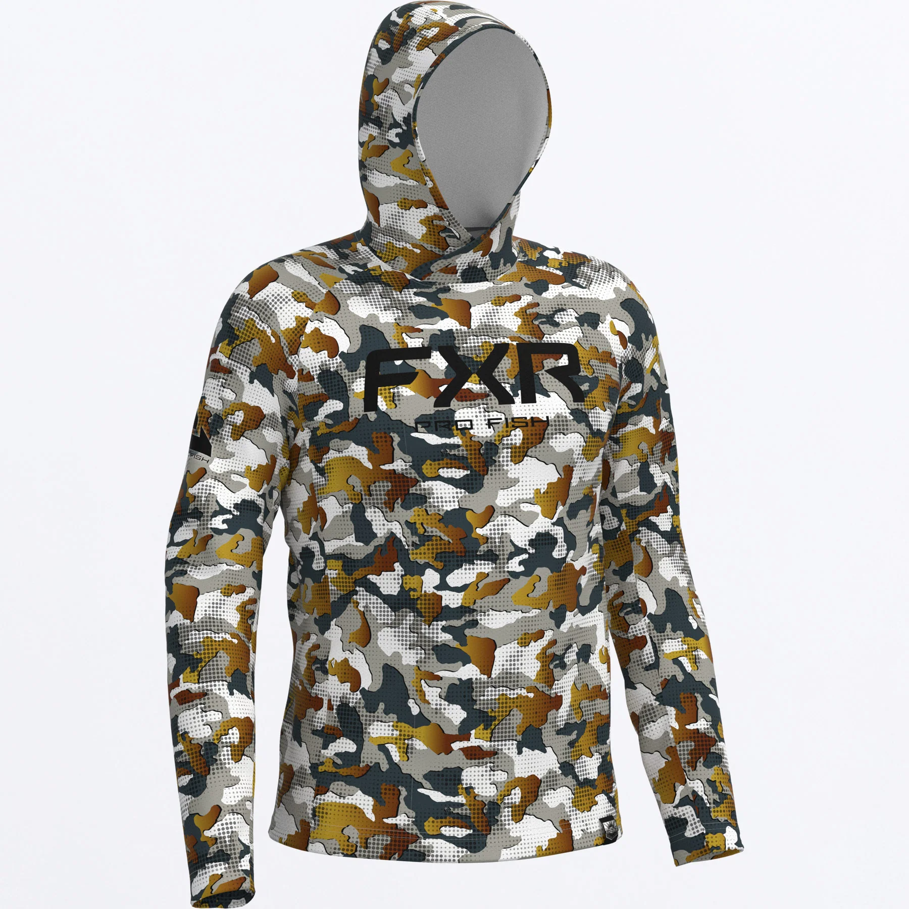 Men's Derby Drift Camo Air UPF Pullover Hoodie - Image 4