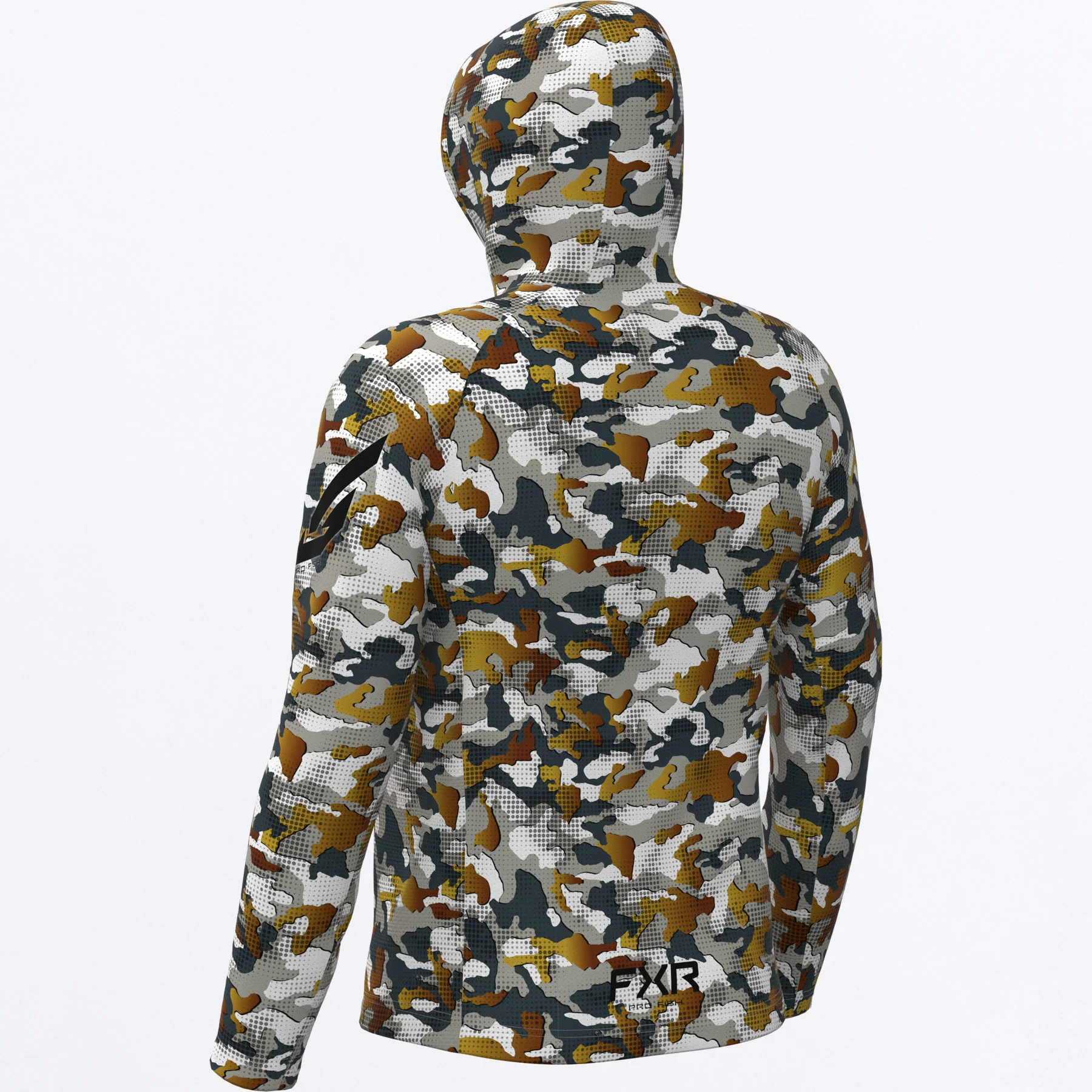 Men's Derby Drift Camo Air UPF Pullover Hoodie - Image 5