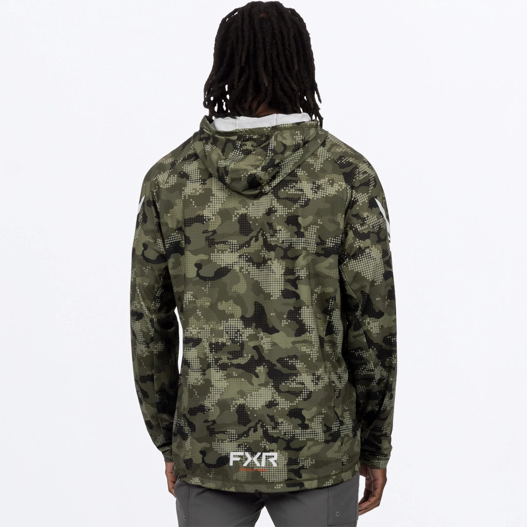 Men's Derby Drift Camo Air UPF Pullover Hoodie - Image 9