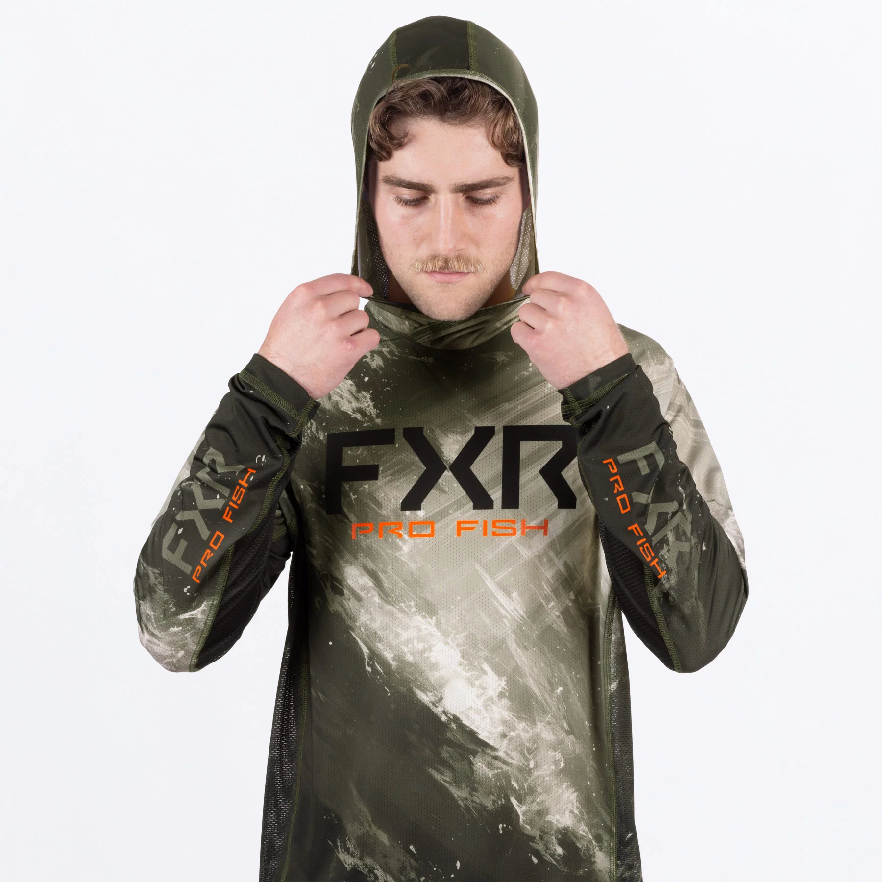 Men's Derby Swell Air UPF Pullover Hoodie - Image 7