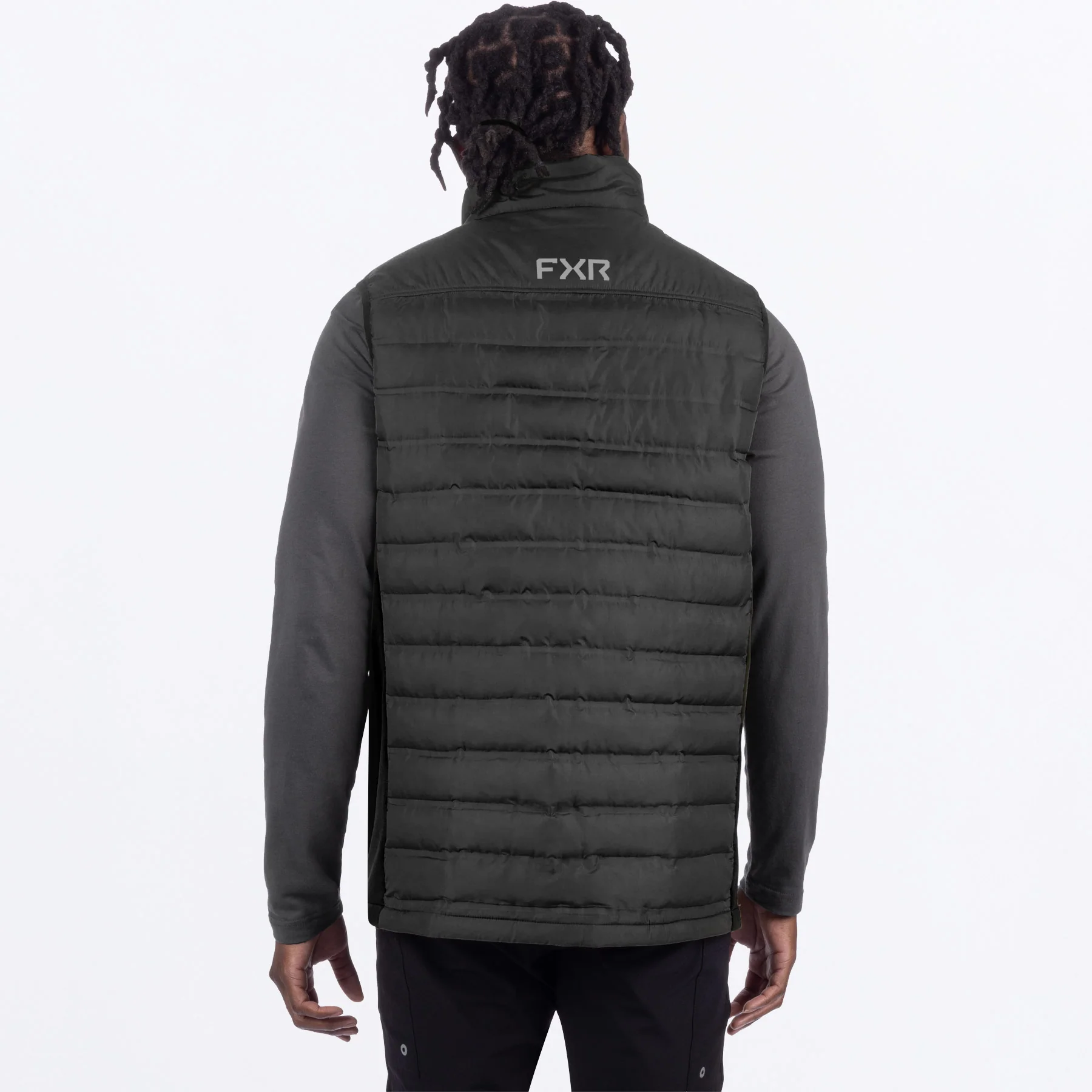 Men's Podium Hybrid Quilted Vest - Image 2