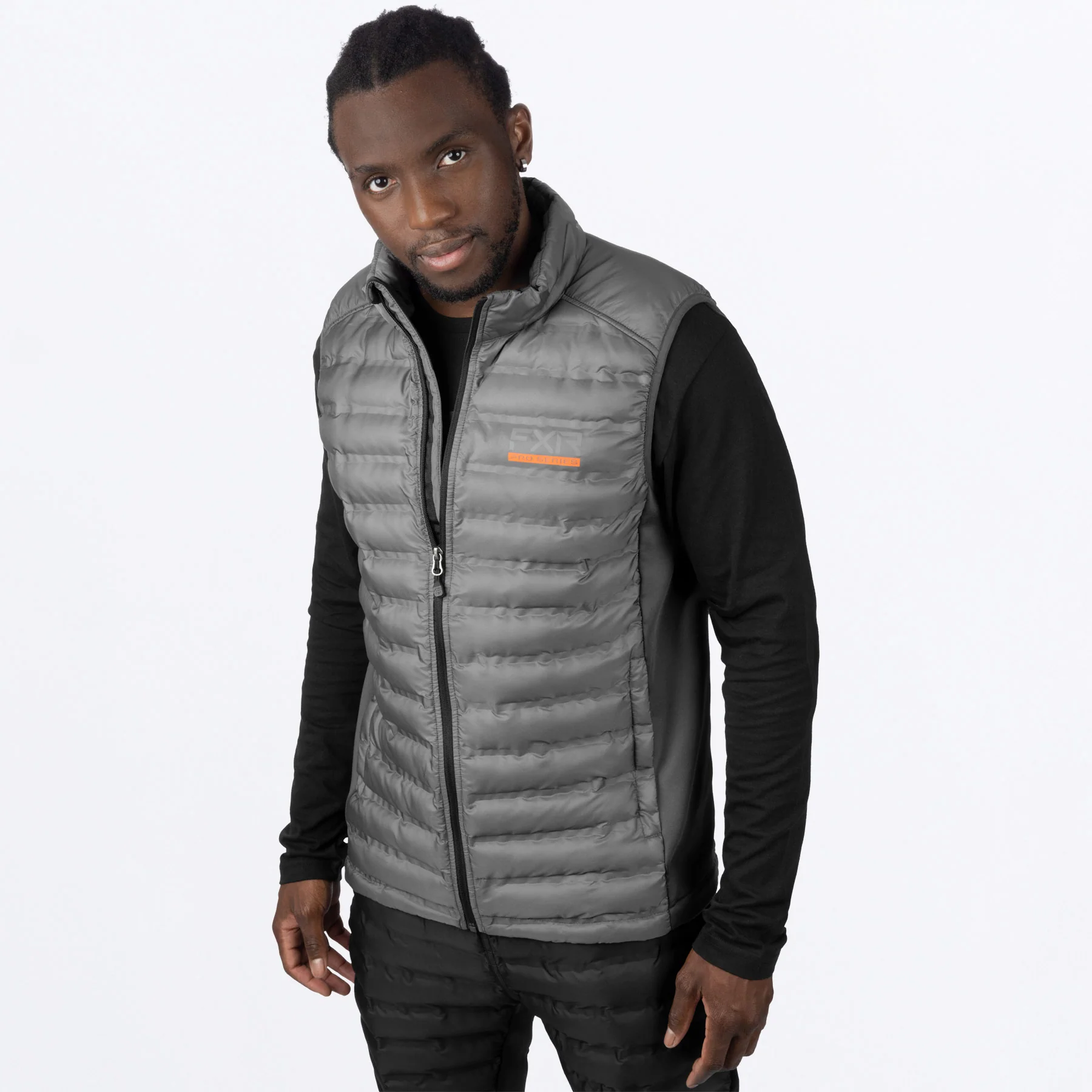 Men's Podium Hybrid Quilted Vest - Image 4