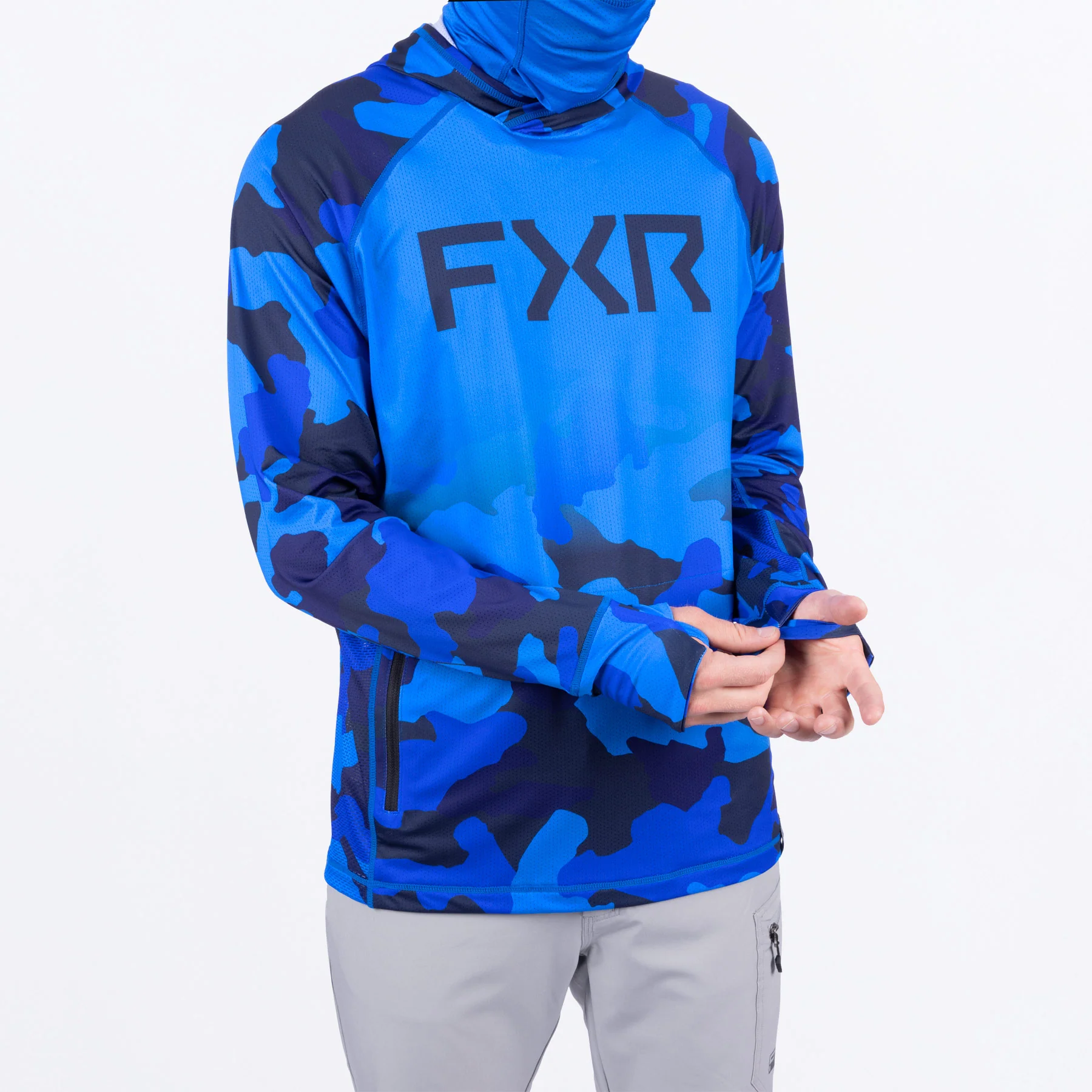 Men's Pro Camo Air UPF Pullover Hoodie - Image 10