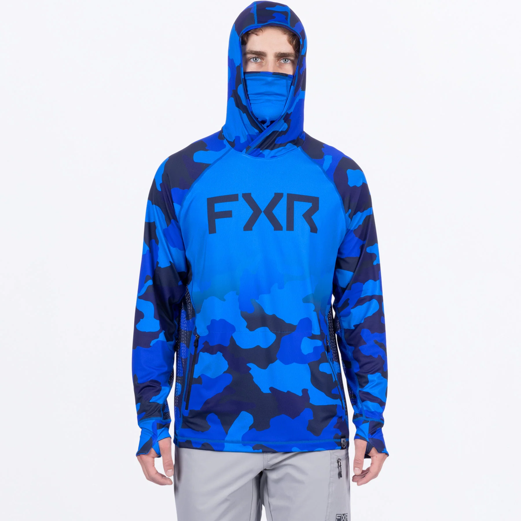 Men's Pro Camo Air UPF Pullover Hoodie - Image 9