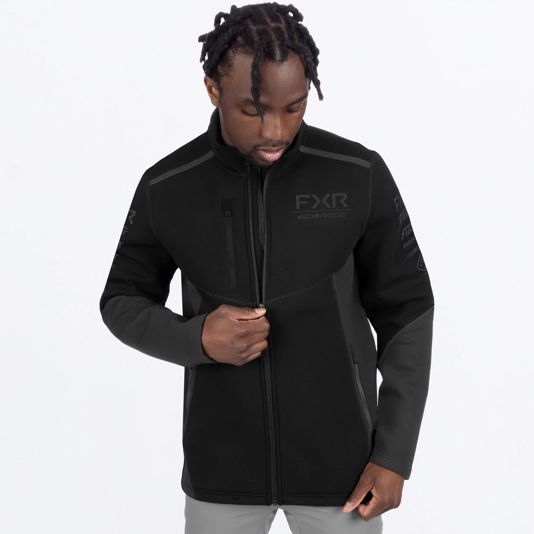 Men's Race Division Tech Zip Up - Image 8