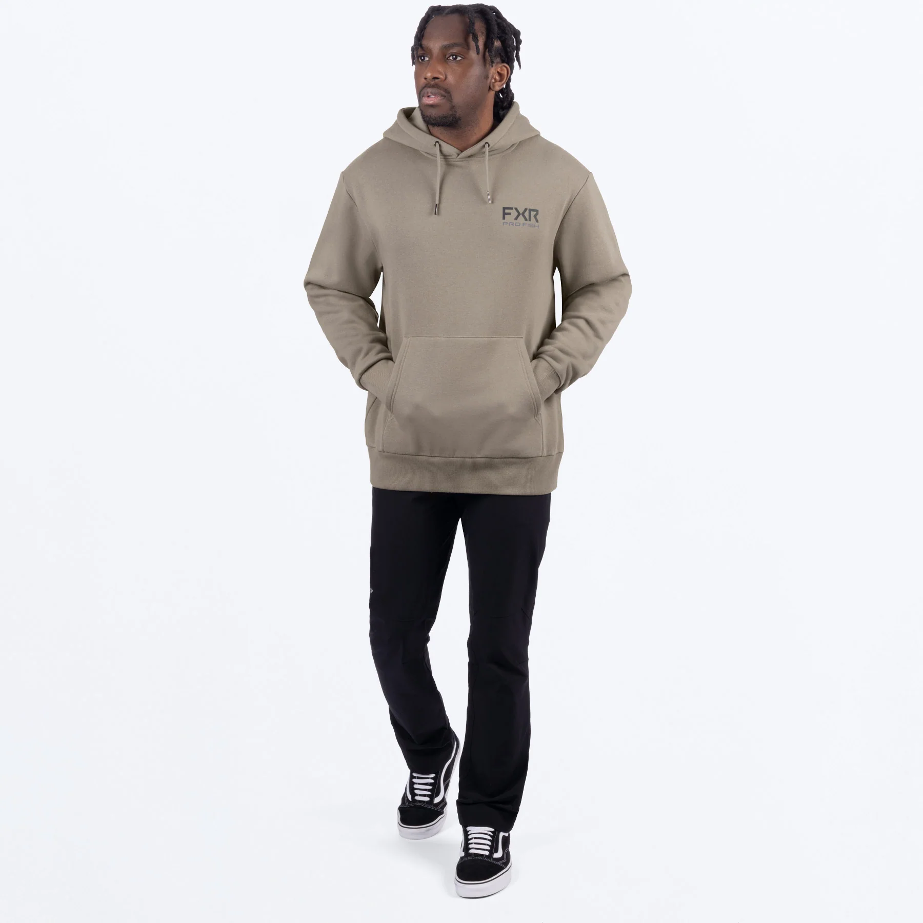 Men's Walleye Cotton Pullover Hoodie - Image 3