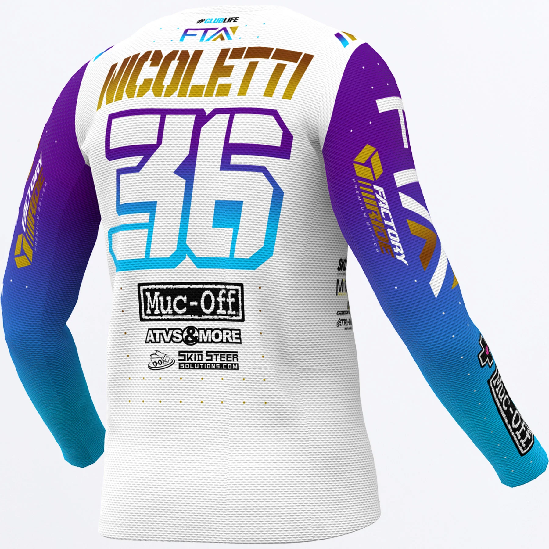 Nicoletti Race Replica MX Jersey - Image 3
