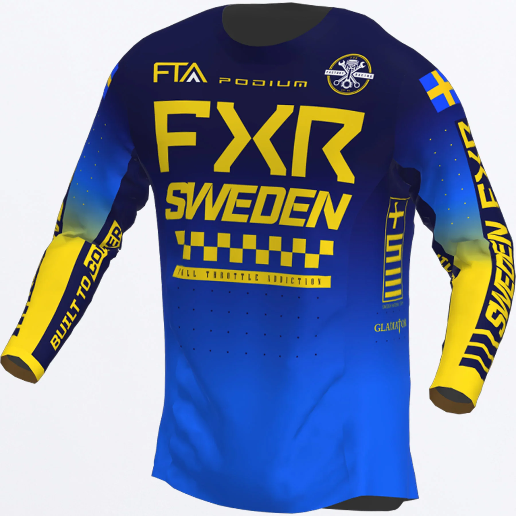 Sweden Custom Revo MX Jersey - Image 3