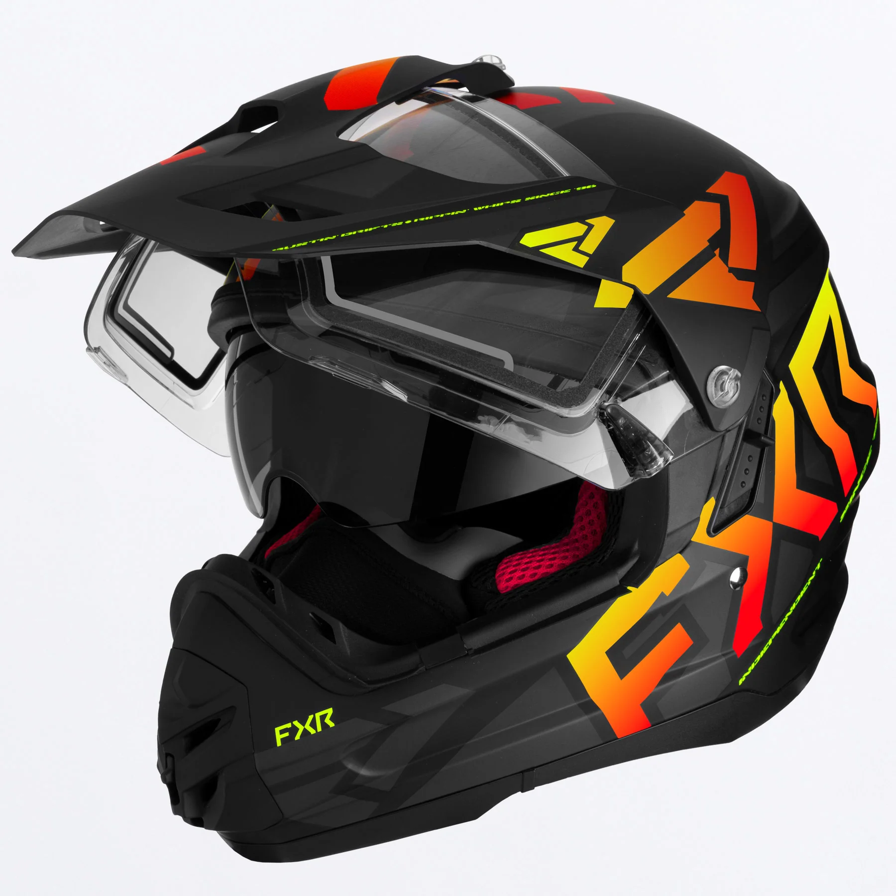 Torque X Team Helmet w/ E Shield & Sun Shade - Image 26