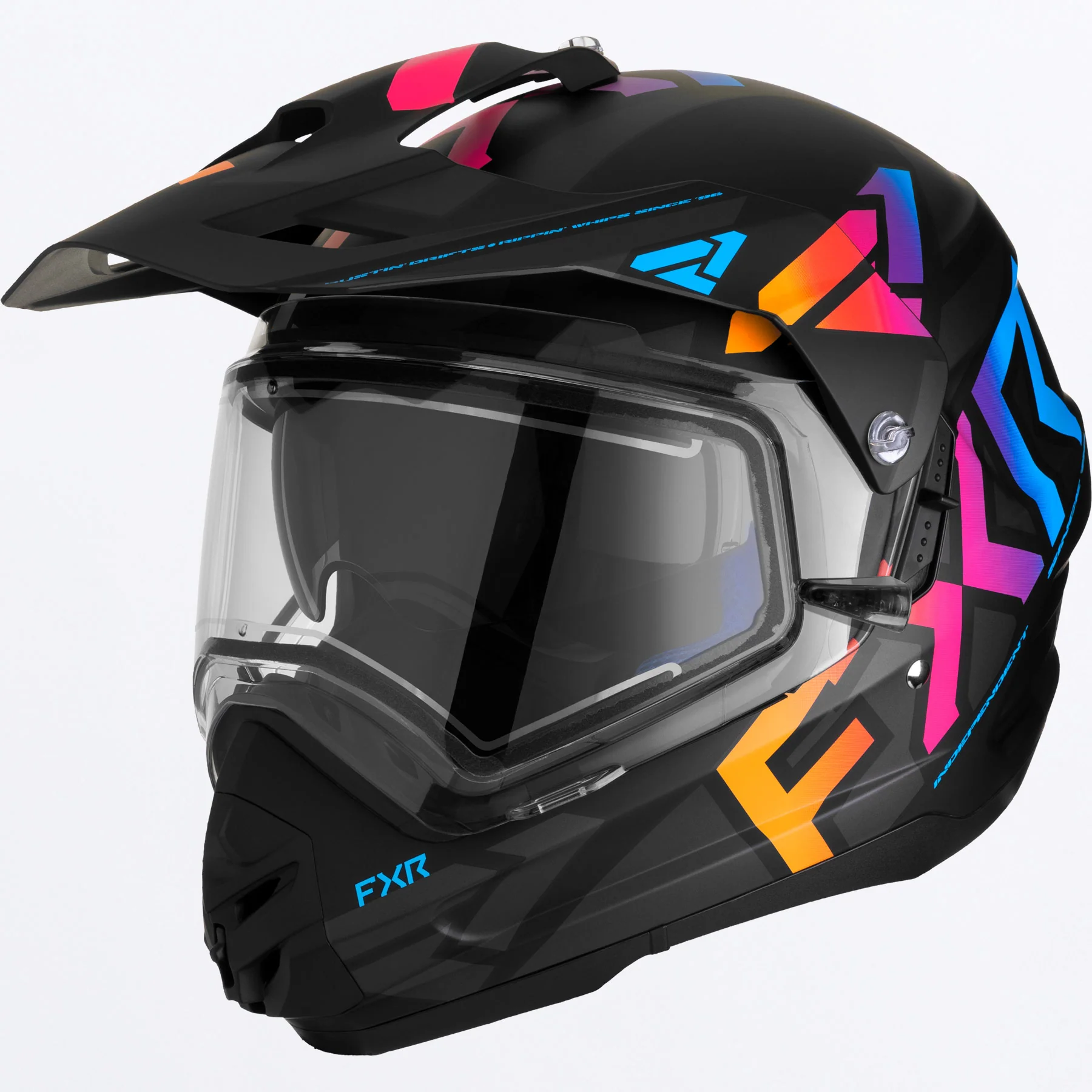 Torque X Team Helmet w/ E Shield & Sun Shade - Image 31