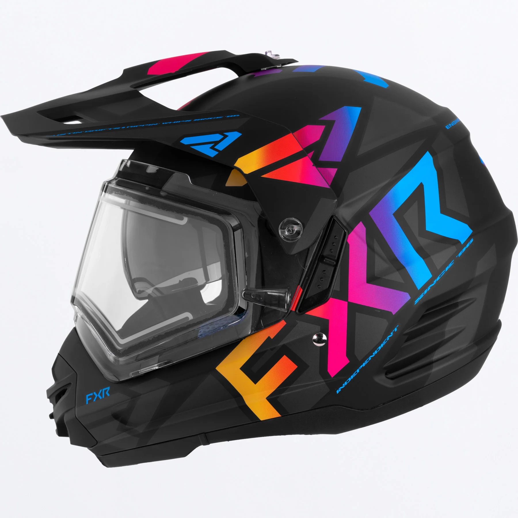 Torque X Team Helmet w/ E Shield & Sun Shade - Image 33