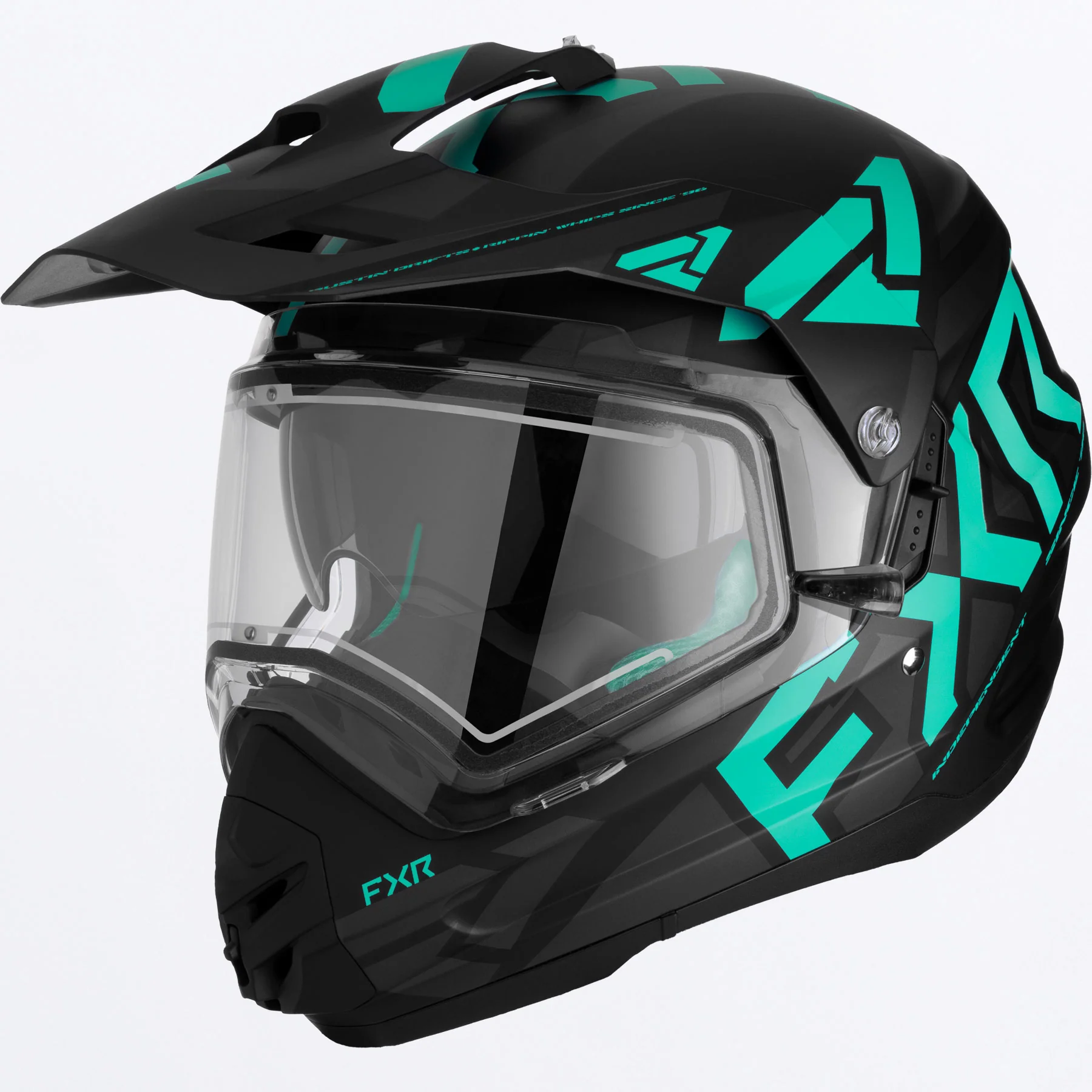 Torque X Team Helmet w/ E Shield & Sun Shade - Image 61