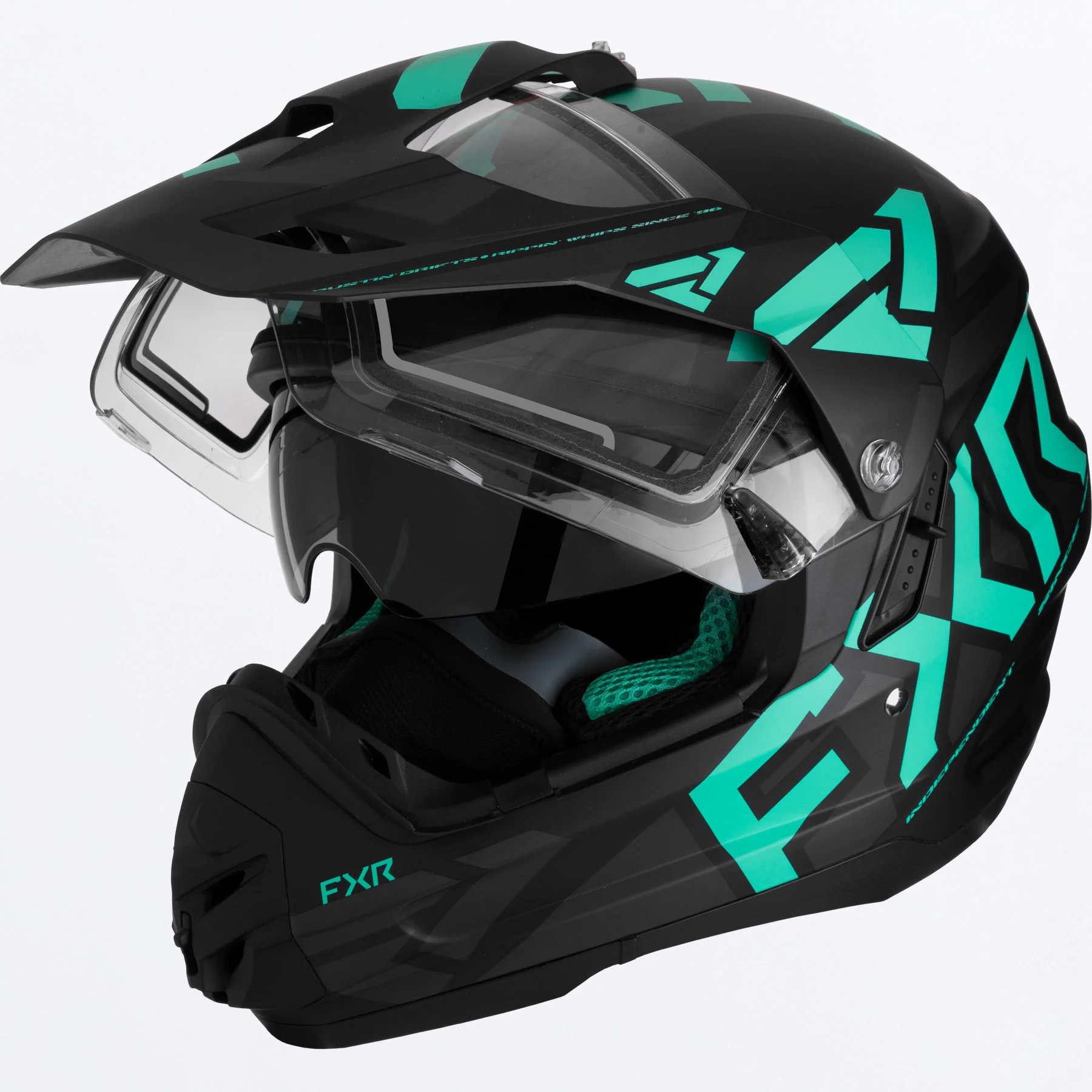 Torque X Team Helmet w/ E Shield & Sun Shade - Image 62