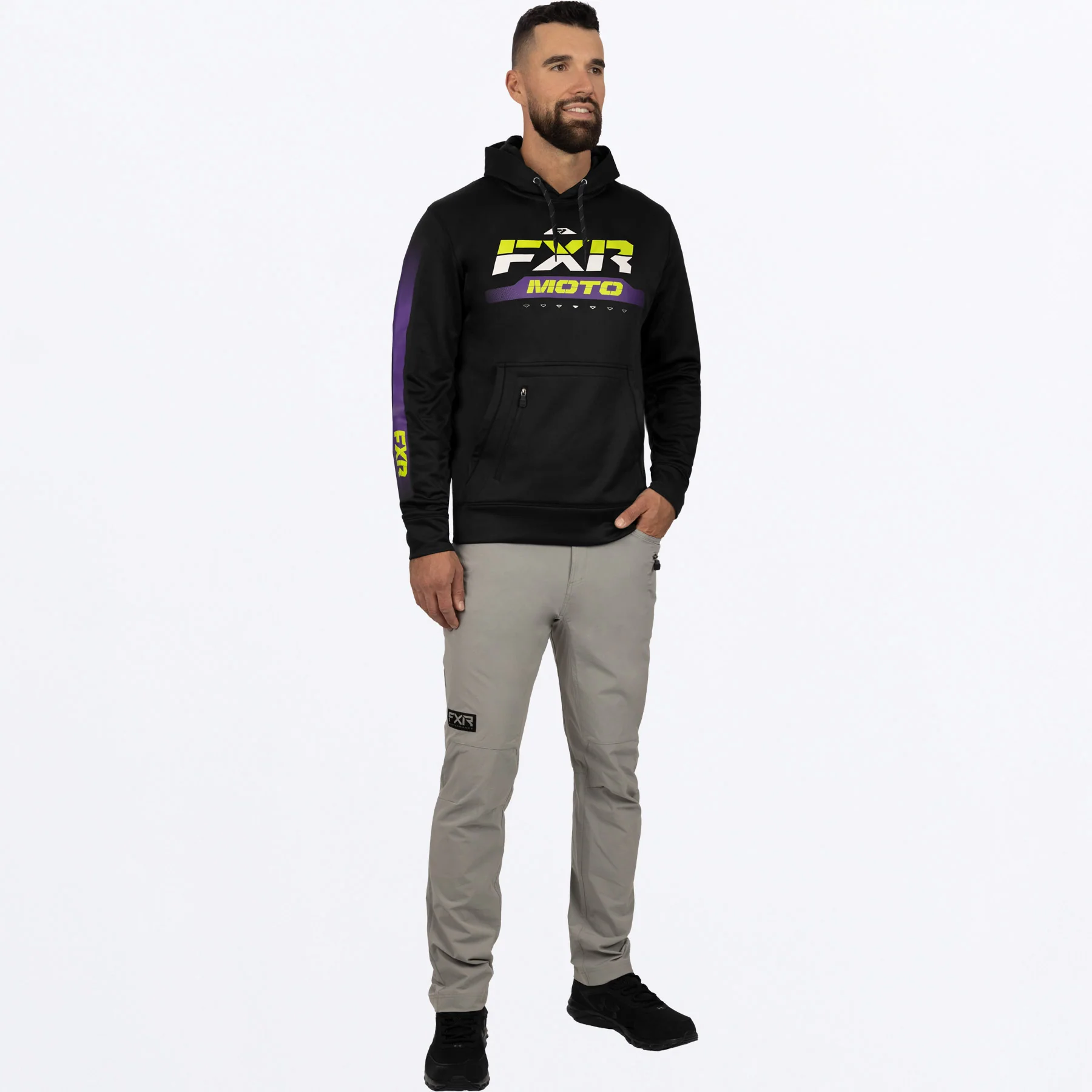 Moto Tech Pullover Hoodie - Image 17