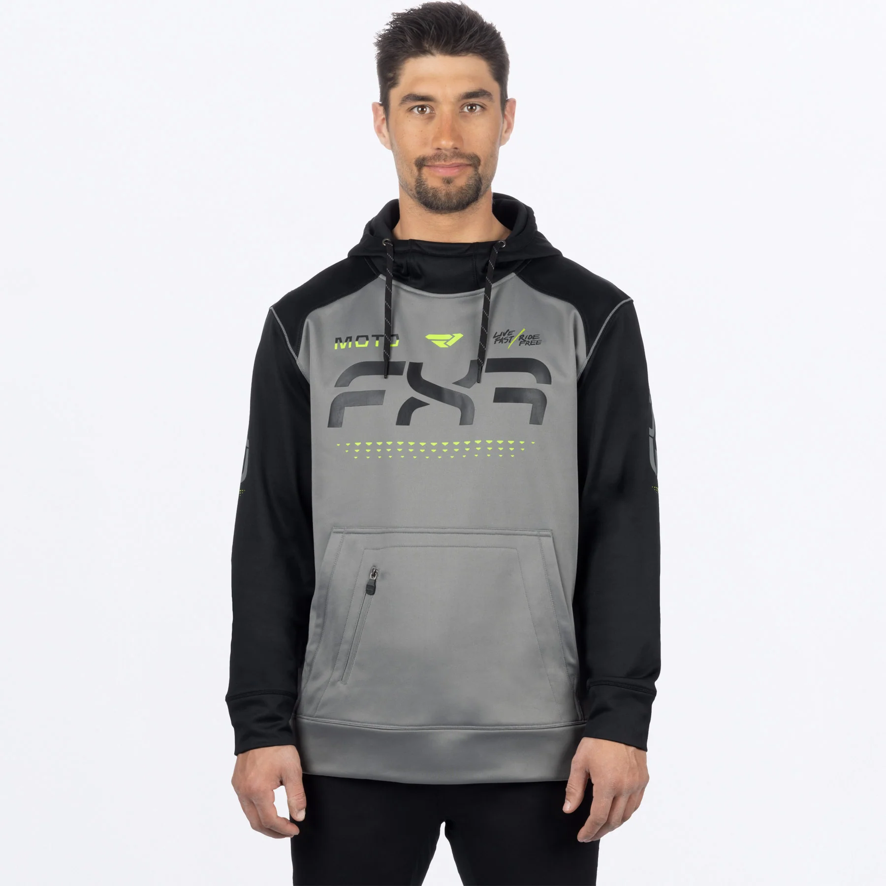Moto Tech Pullover Hoodie - Image 4