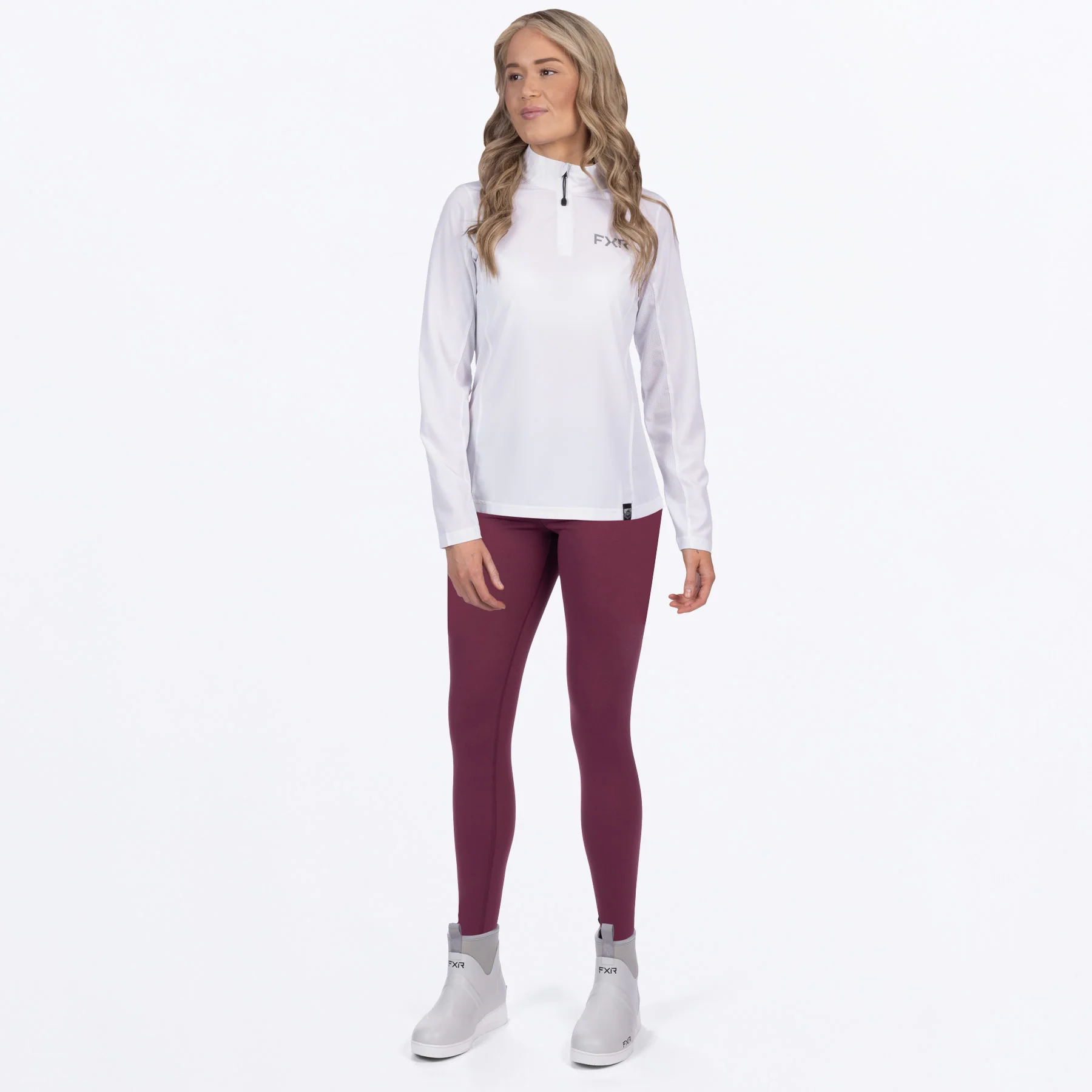 Women's Breeze UPF 1/4 Zip Longsleeve - Image 3
