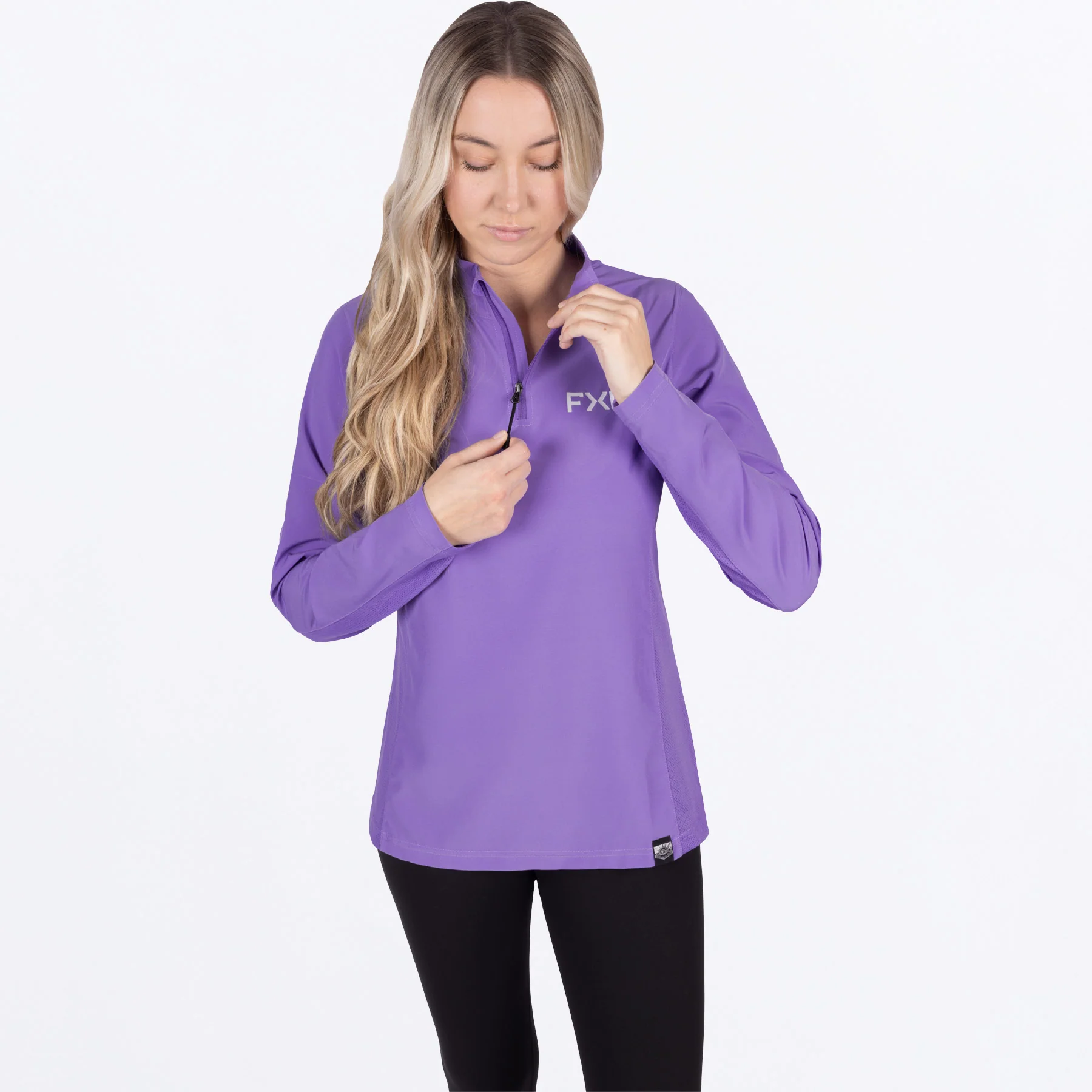 Women's Breeze UPF 1/4 Zip Longsleeve - Image 8