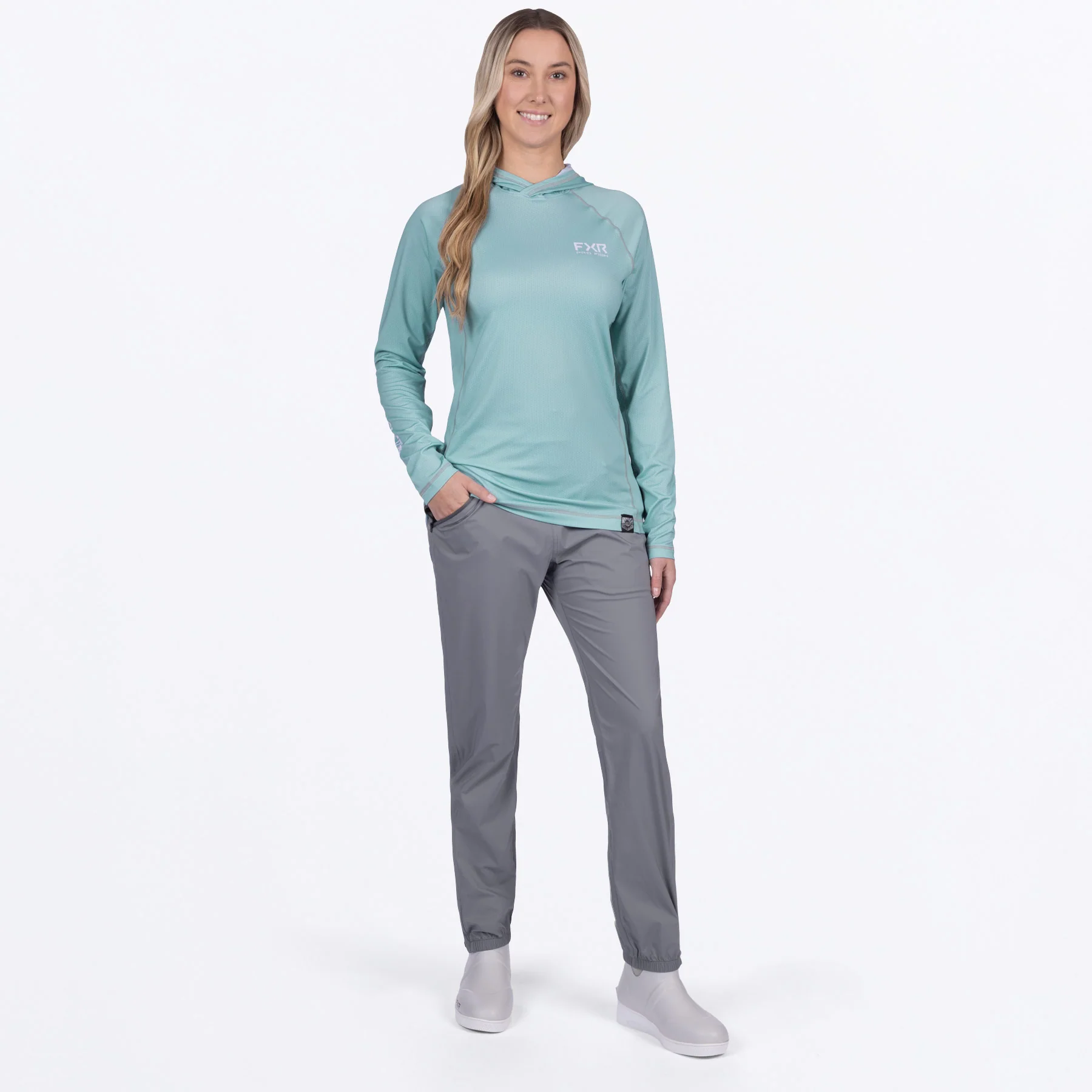 Women's Derby Air UPF Pullover Hoodie - Image 2