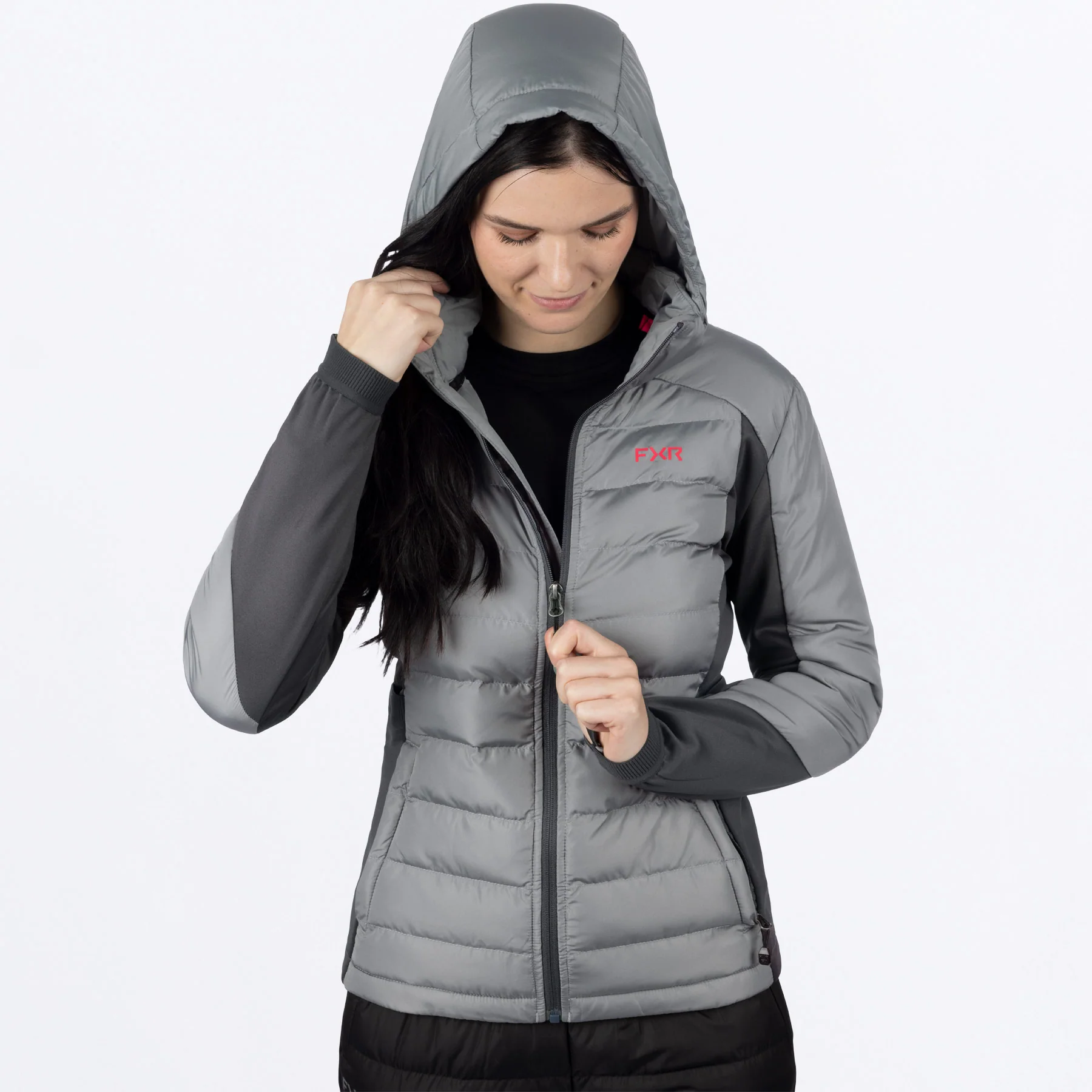 Women's Phoenix Quilted Hoodie - Image 10