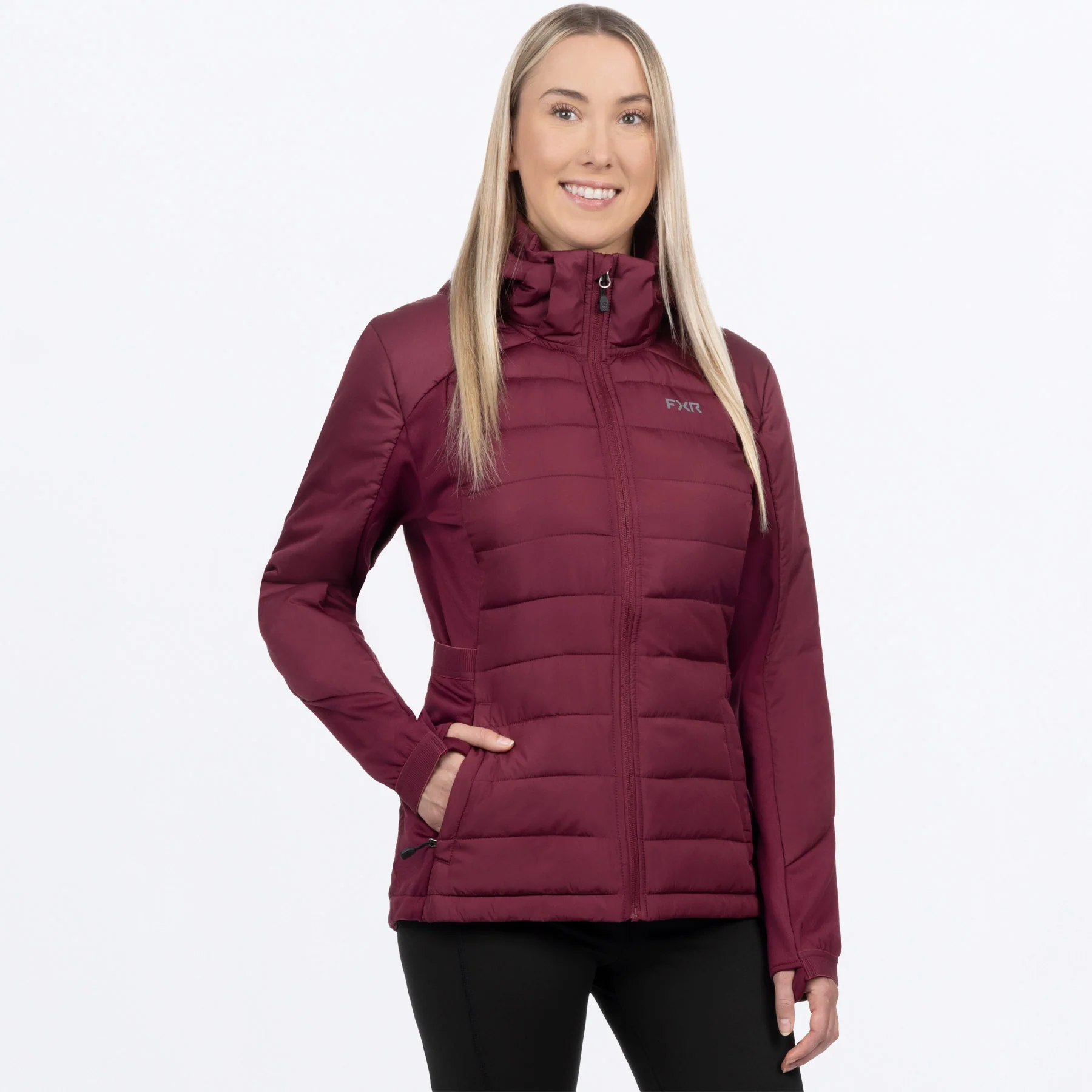Women's Phoenix Quilted Hoodie - Image 12