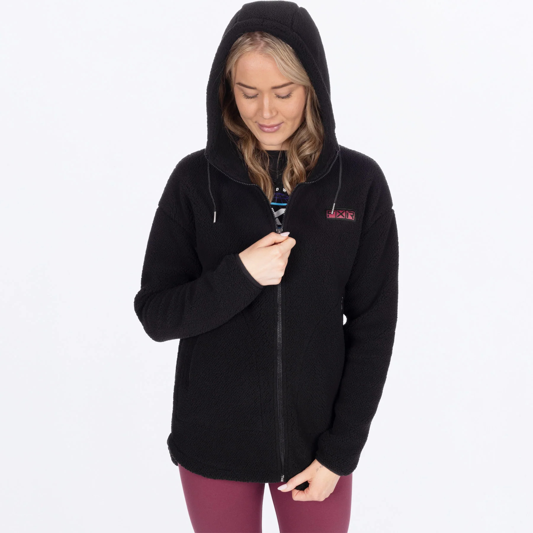 Women's Sapphire Sherpa Jacket - Image 4
