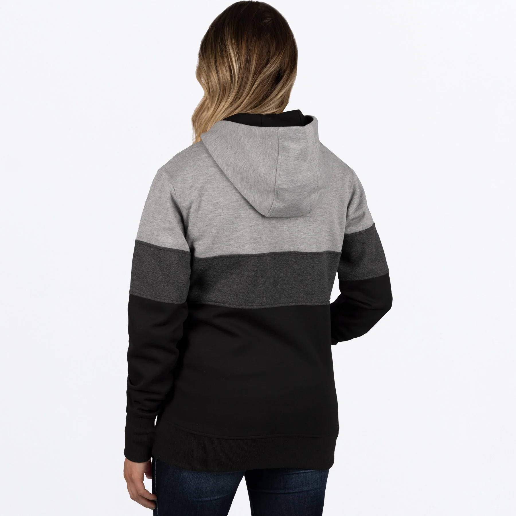 Women's Stripe Pullover Hoodie - Image 3
