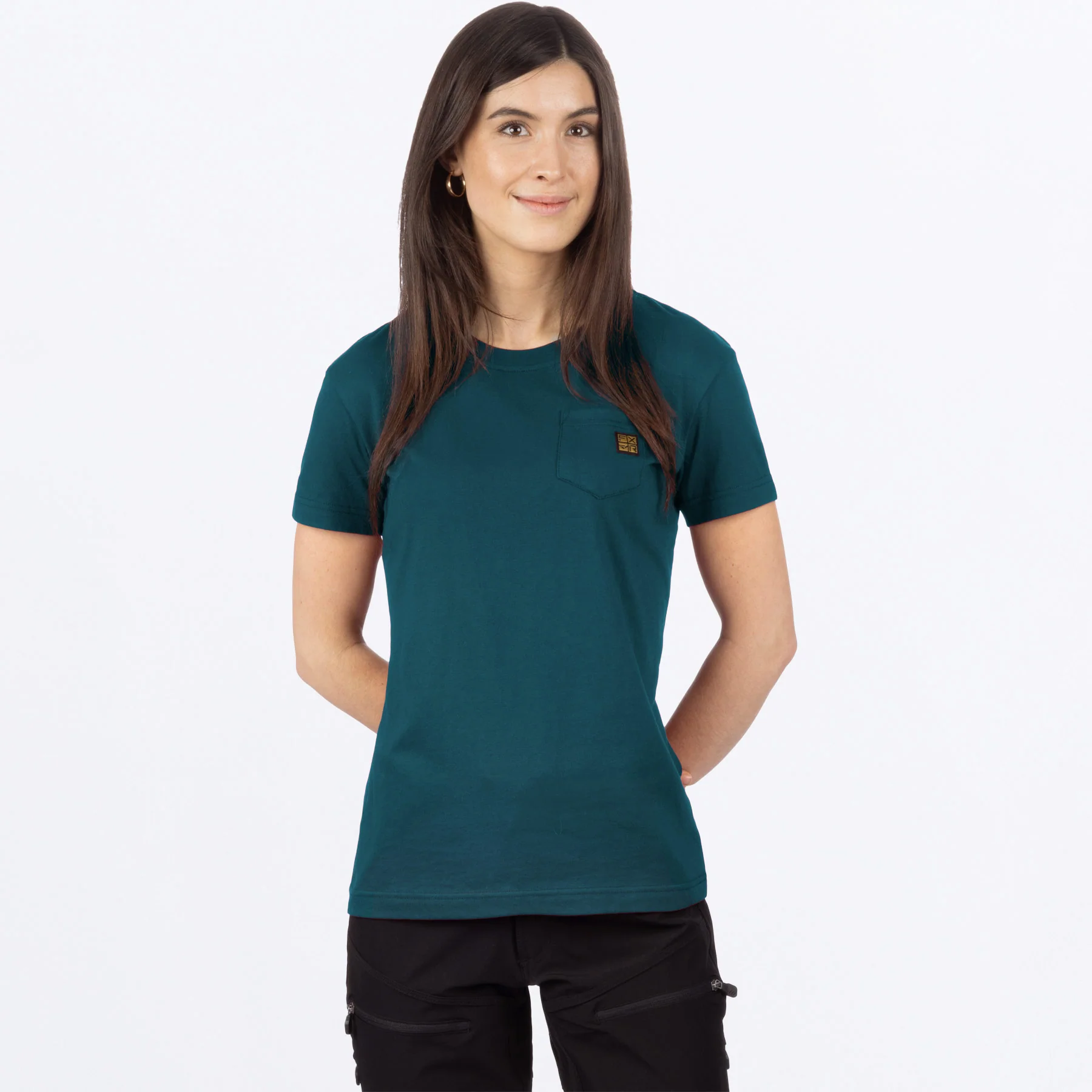 Women's Work Pocket Prem Boyfriend T-Shirt - Image 9